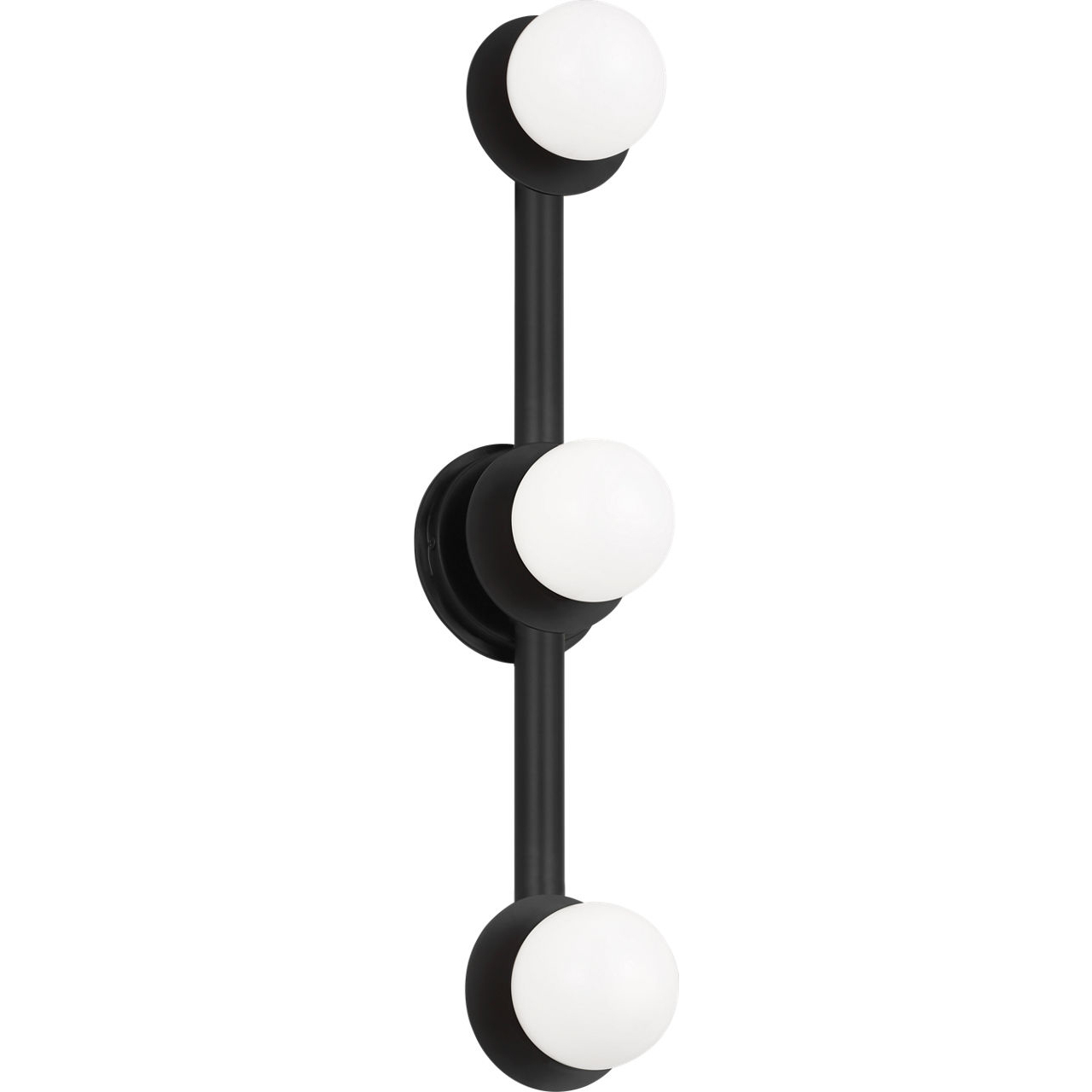 Kelly by Kelly Wearstler Nodes 3 Light 32 inch Midnight Black Wall Bath Vanity Wall Light