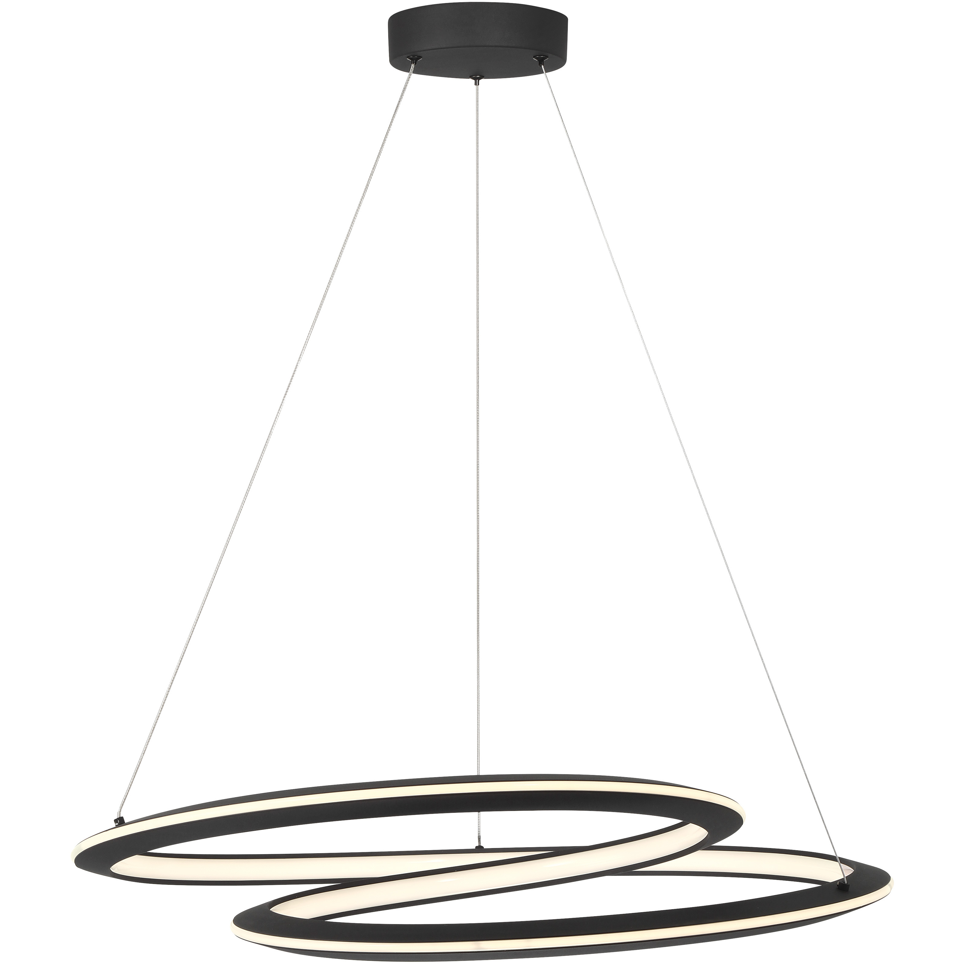 Infinite LED Sand Black Pendant Ceiling Light
