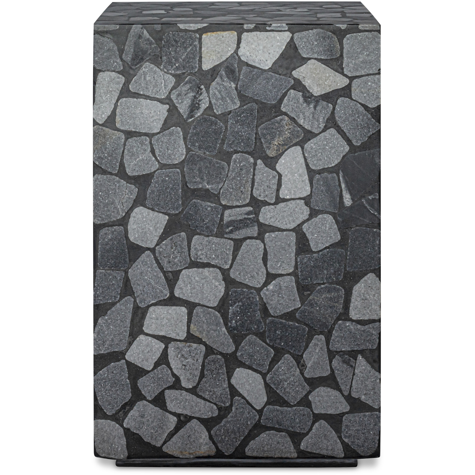 Kiri 22.4 X 14.2 inch Black Outdoor Side Table