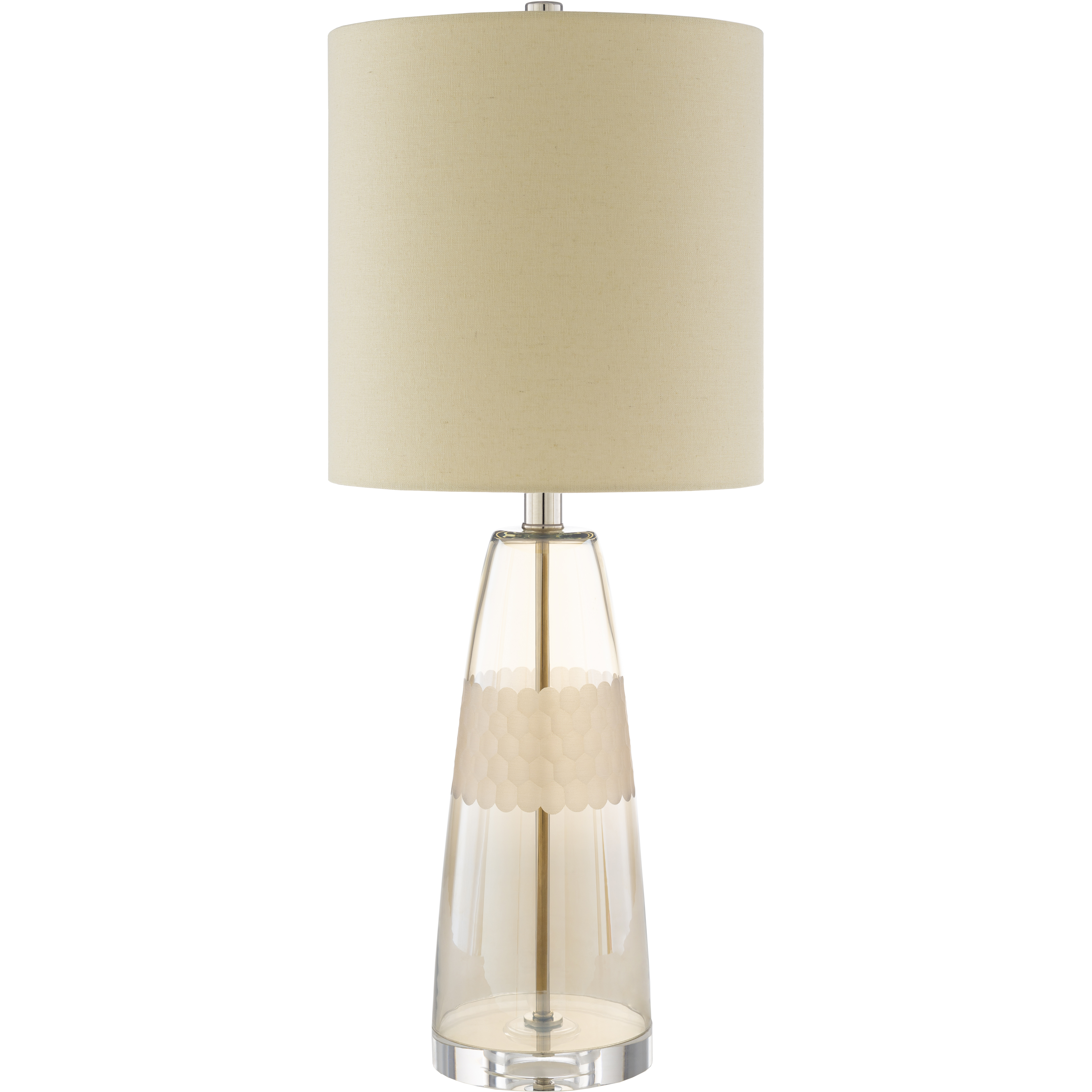 Jersey 25.5 inch 100 watt Tan Table Lamp Portable Light