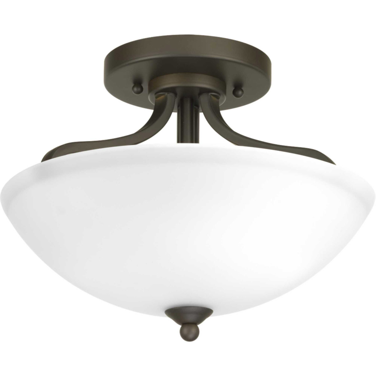 Laird 2 Light 13 inch Antique Bronze Semi-Flush Mount Convertible Ceiling Light