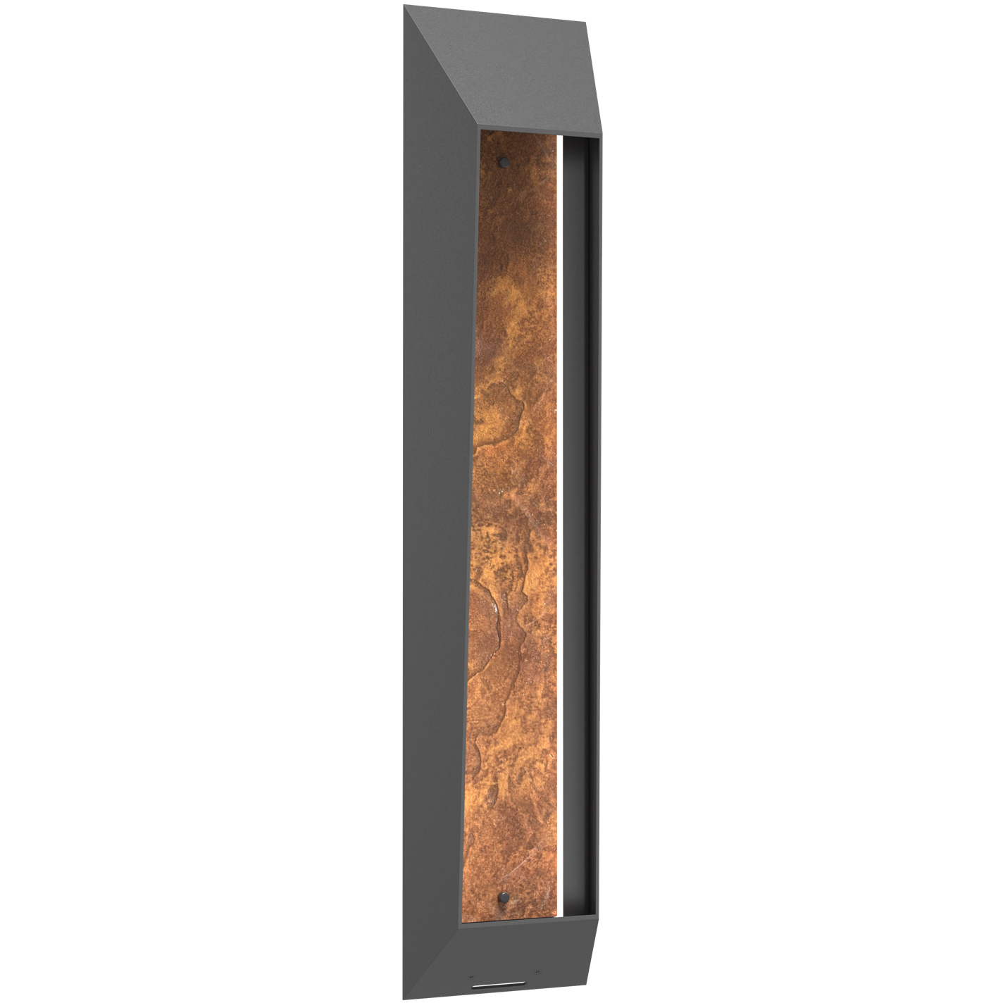 Nightfall LED 36.4 inch Argento Grey with Sienna Slate Outdoor Sconce, Medium