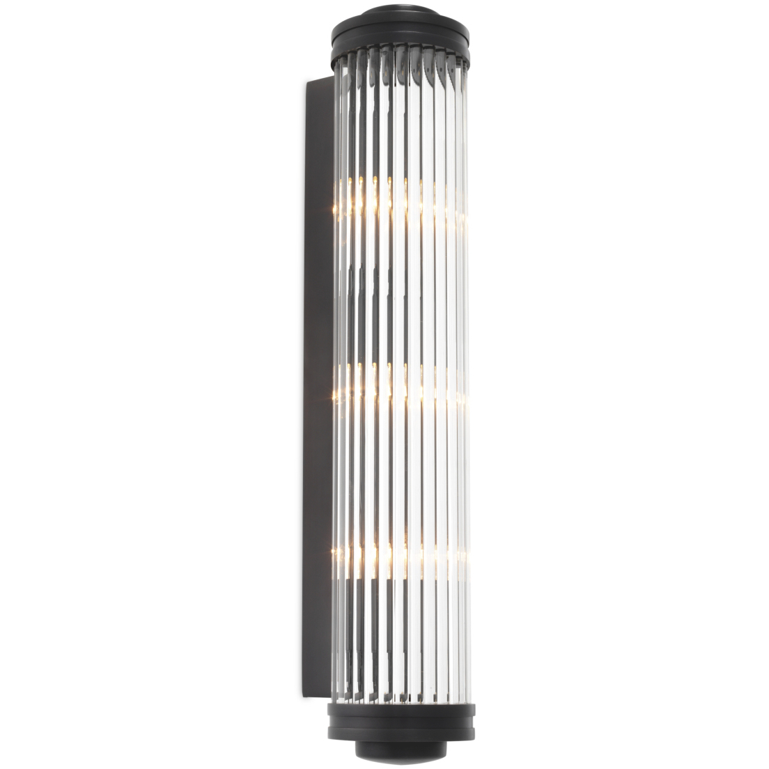 Gascogne 3 Light 4.33 inch Bronze and Clear Glass Wall Lamp Wall Light