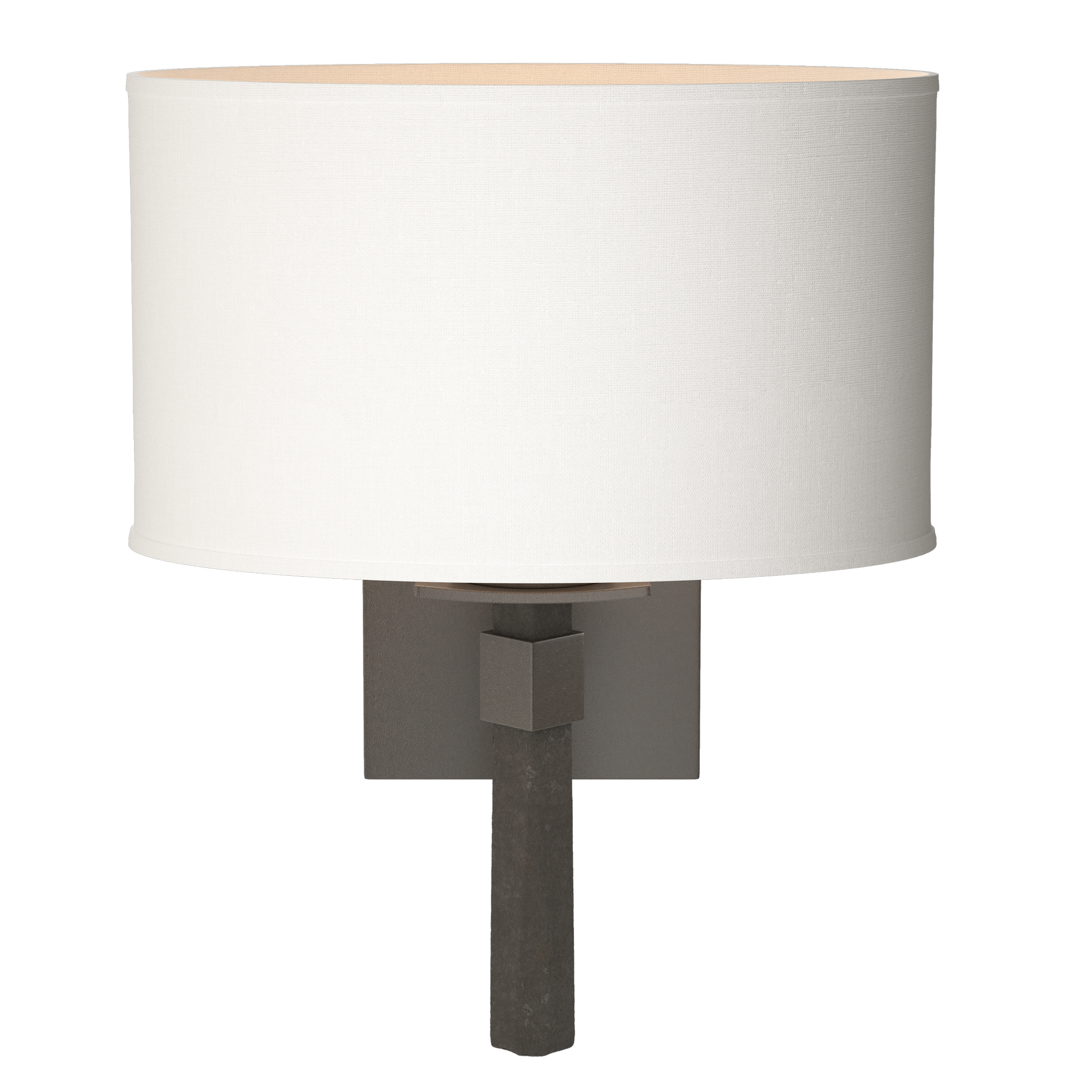 Beacon Hall 1 Light 11 inch Dark Smoke Sconce Wall Light in Natural Anna, Oval