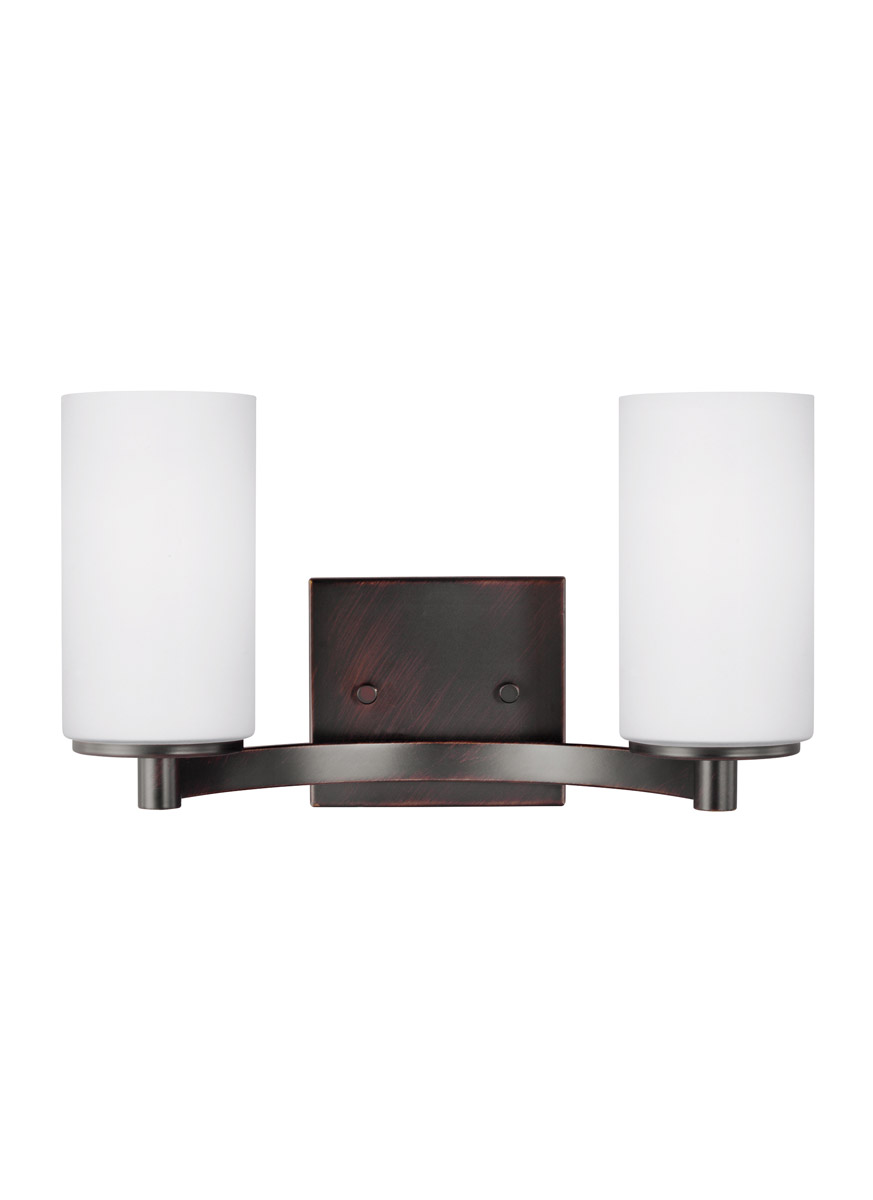 Hettinger 2 Light 13.5 inch Bronze Wall Bath Fixture Wall Light