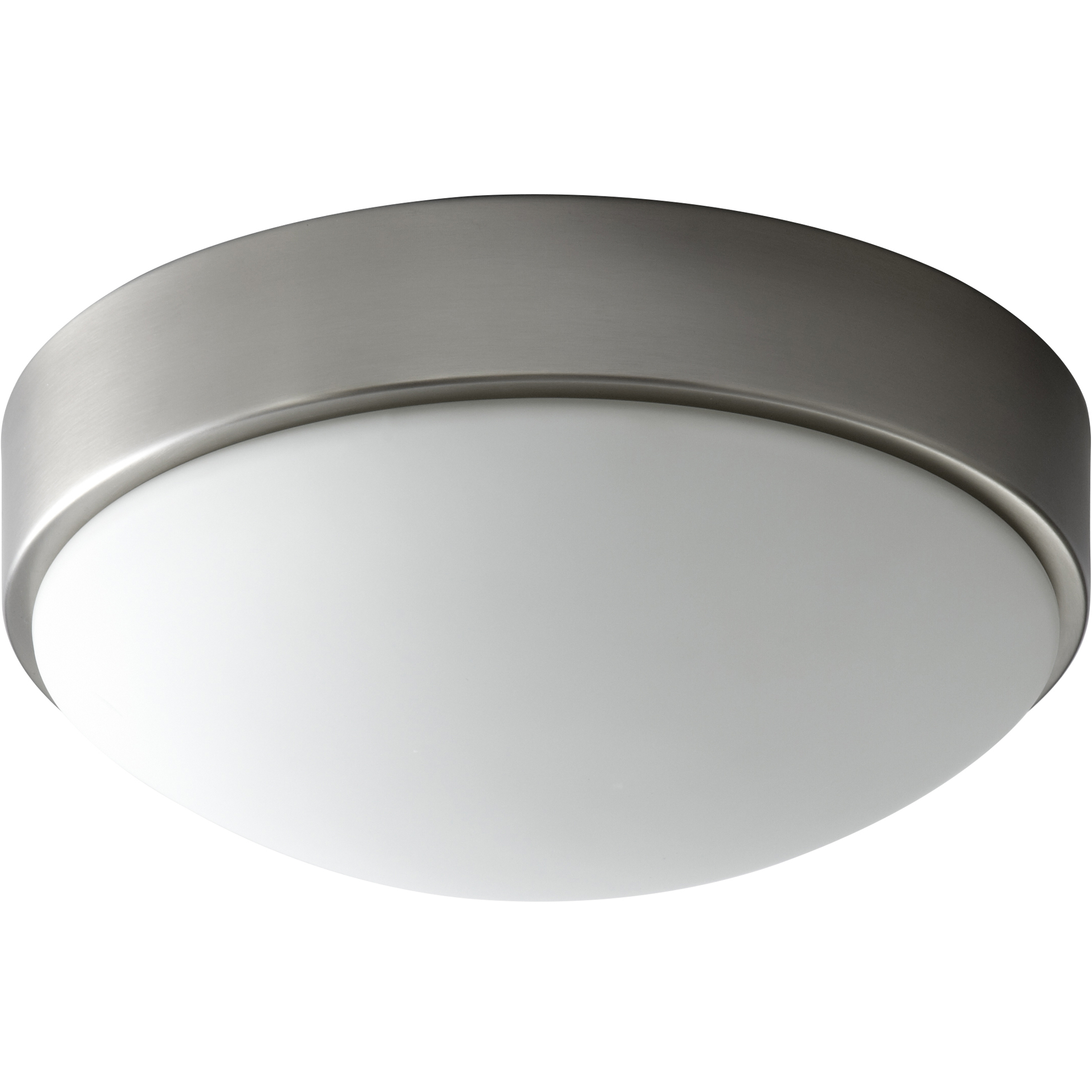 Journey 1 Light 11 inch Satin Nickel Flush Mount Ceiling Light