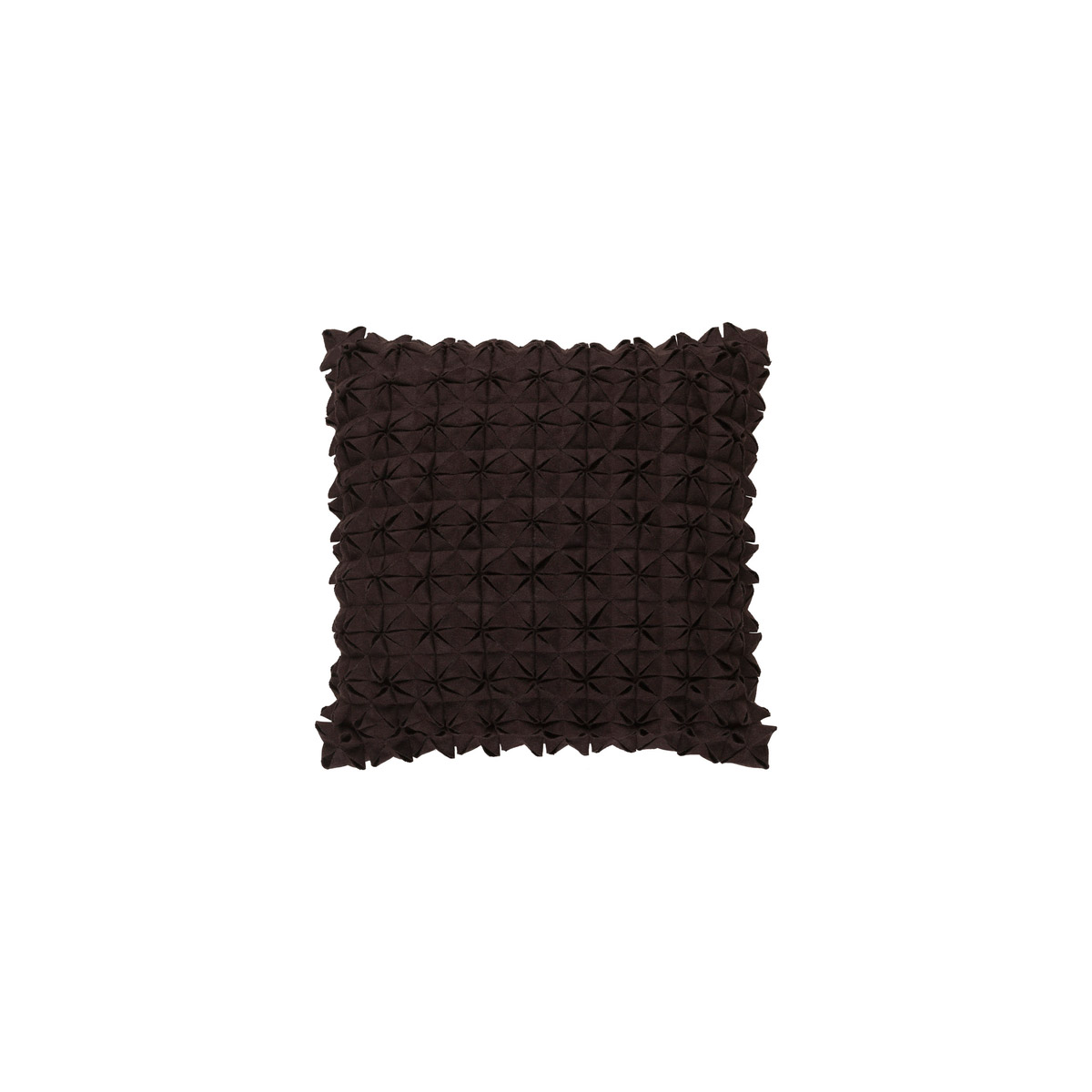 Structure 20 X 20 inch Dark Brown Throw Pillow