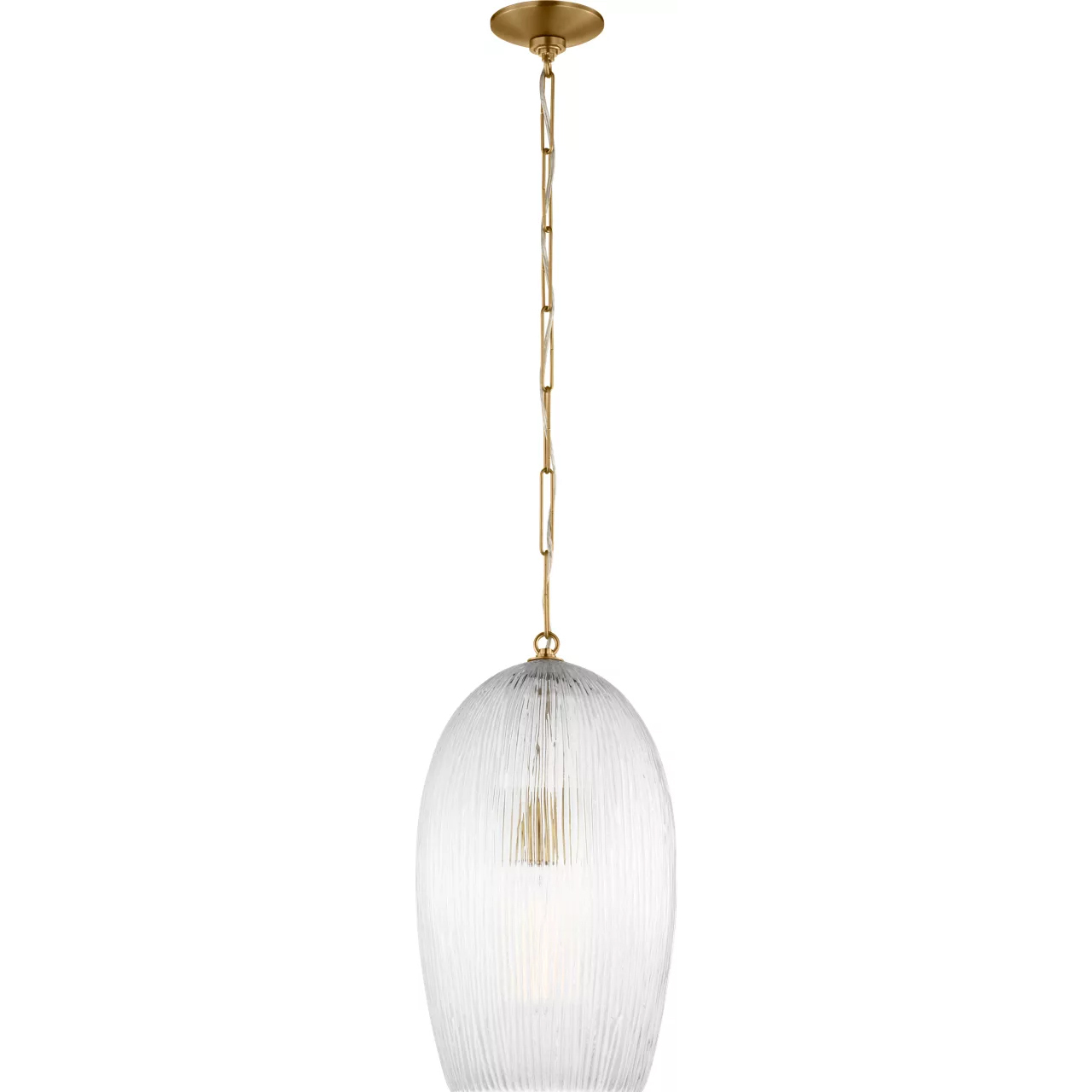 HABLE Serafina 1 Light 10.75 inch Burnished Brass Pendant Ceiling Light