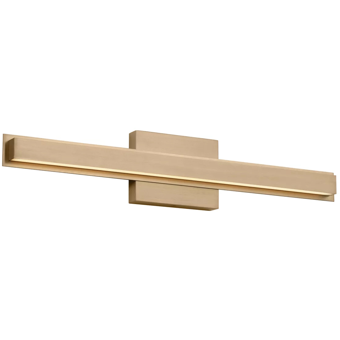 Aro LED 24 inch Satin Brass Vanity Light Wall Light