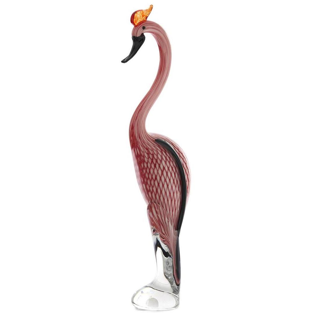 Glass Heron 22 X 5 inch Sculpture