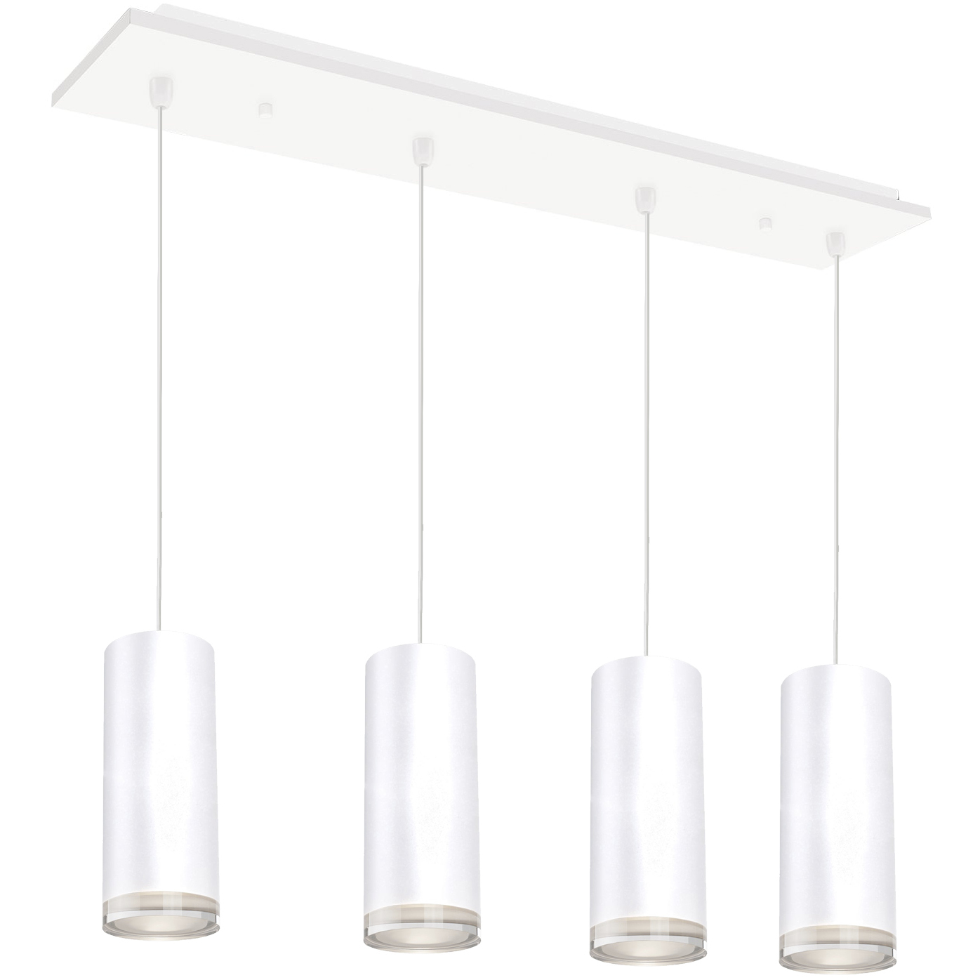 Cameo LED 5.13 inch White Multi Pendant Ceiling Light