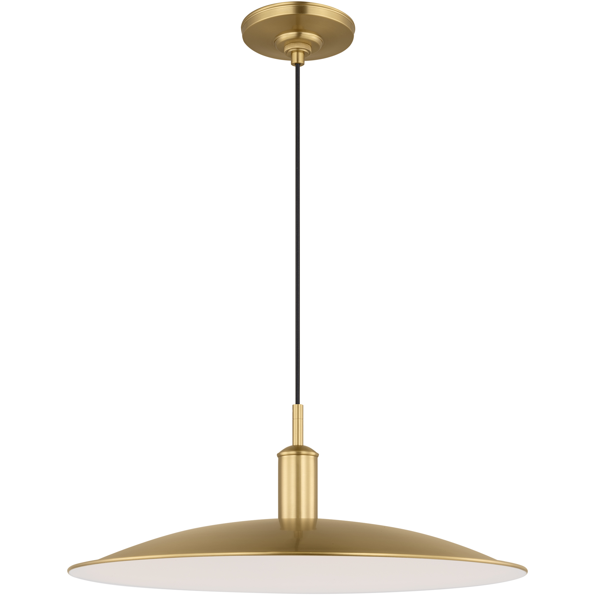 TOB by Thomas O'Brien Dash LED 24 inch Burnished Brass Pendant Ceiling Light