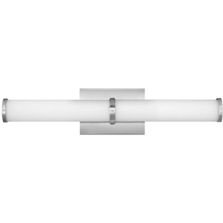 Simi LED 23 inch Brushed Nickel Vanity Light Wall Light, Vertical