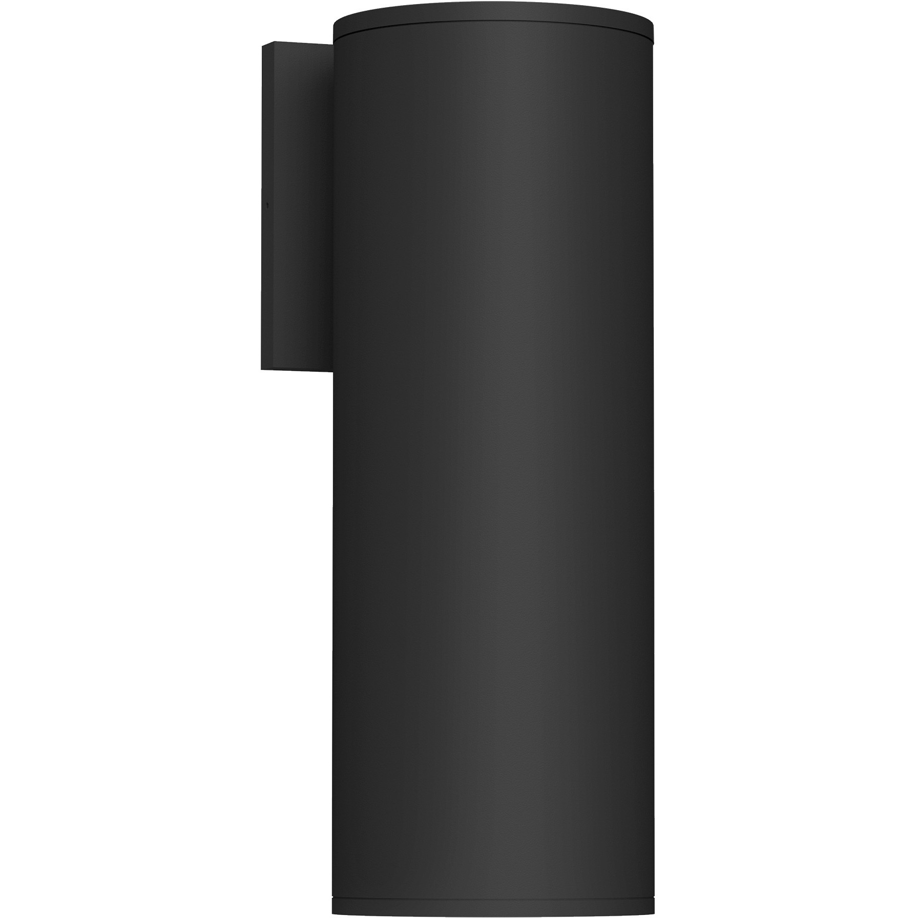 Lorna LED 12.38 inch Black Exterior Wall Sconce