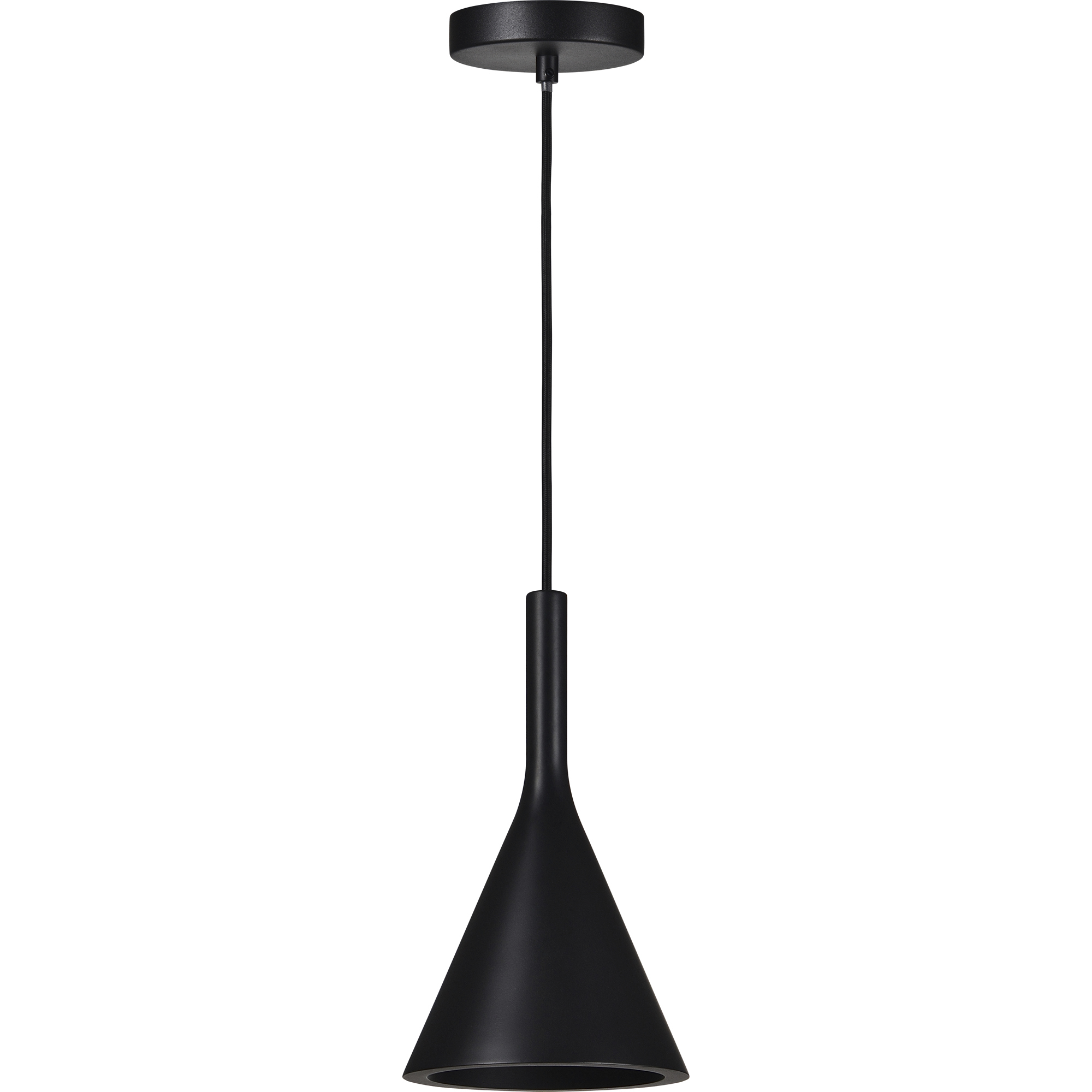 Meda 1 Light 7 inch Black Pendant Ceiling Light