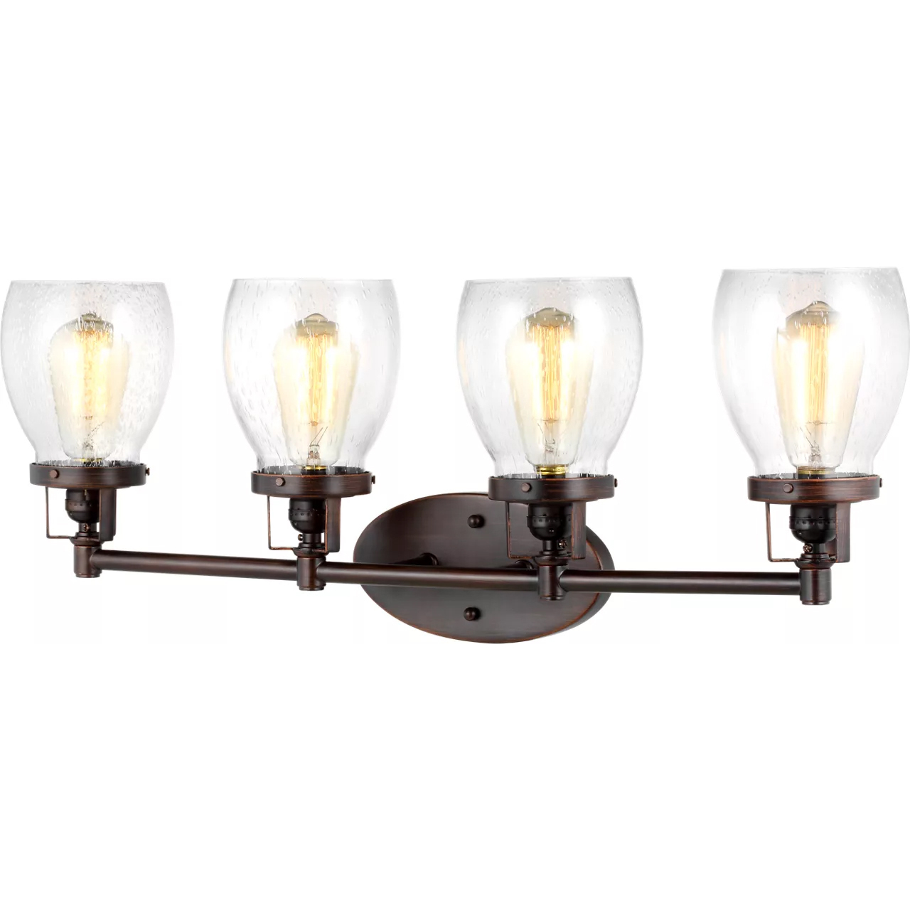 Belton 4 Light 28.75 inch Bronze Wall Bath Fixture Wall Light