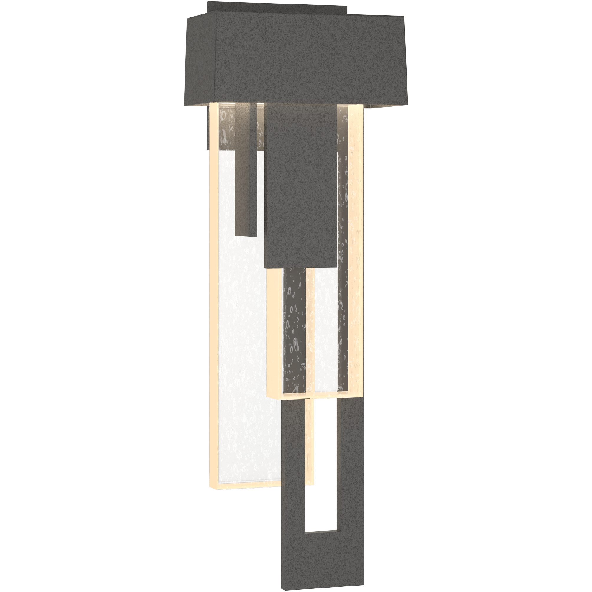Rainfall LED 18.9 inch Coastal Natural Iron Outdoor Sconce, Right
