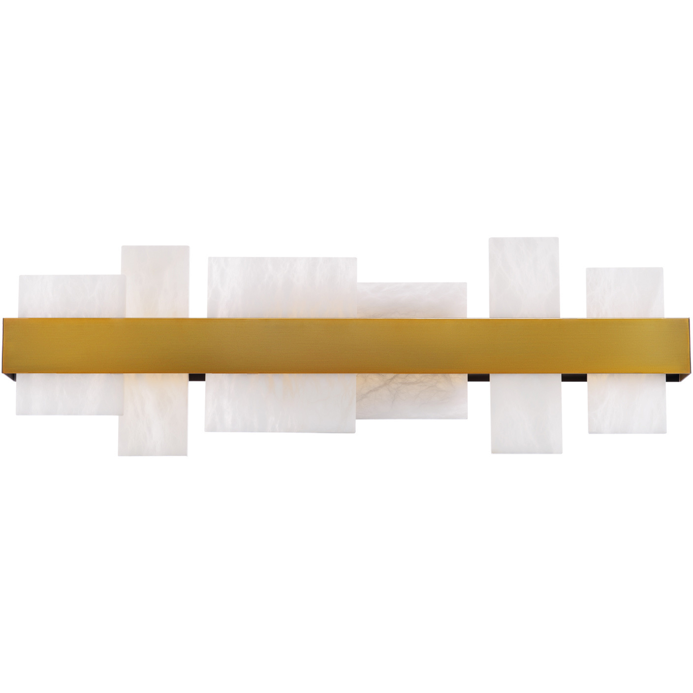 Acropolis 1 Light 27.38 inch Aged Brass Bath Vanity & Wall Light in 27in.