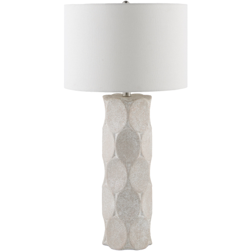 Bimbila 28 inch 100 watt Glazed and Painted Accent Table Lamp Portable Light