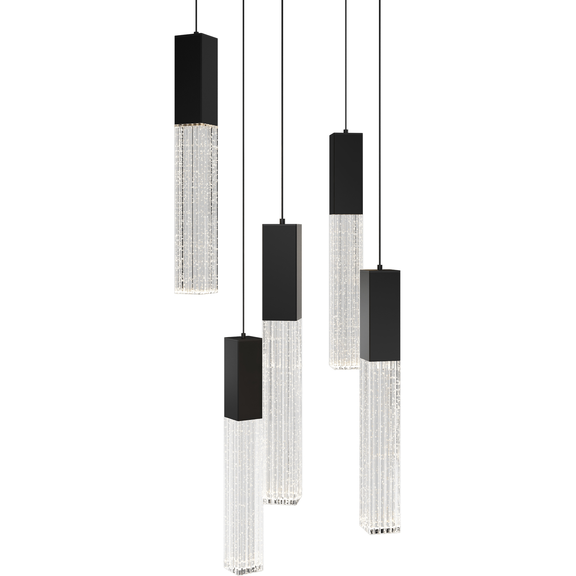 Cinema LED 17 inch Black Indoor Hanging Lighting Ceiling Light