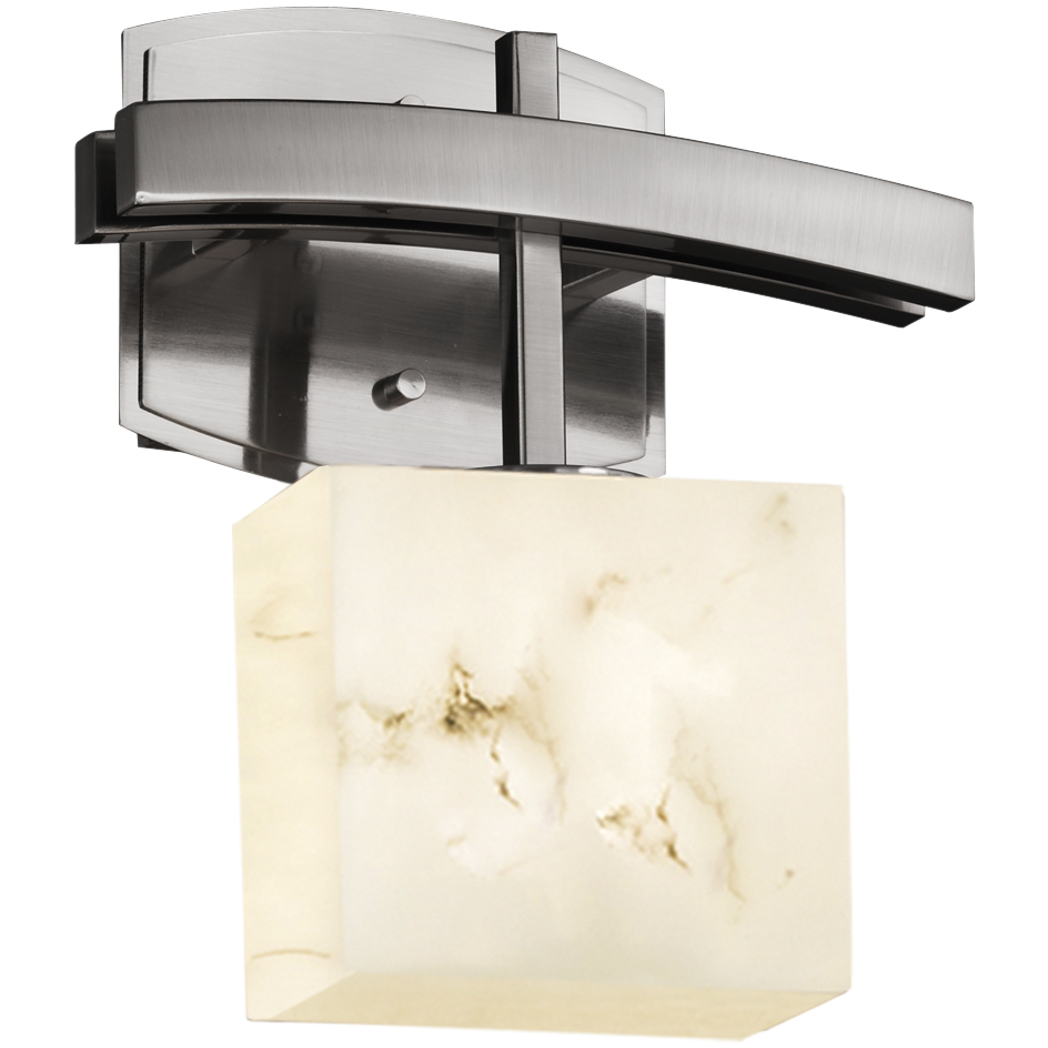 Lumenaria LED 9 inch Dark Bronze ADA Wall Sconce Wall Light in 700 Lm LED, Rectangle