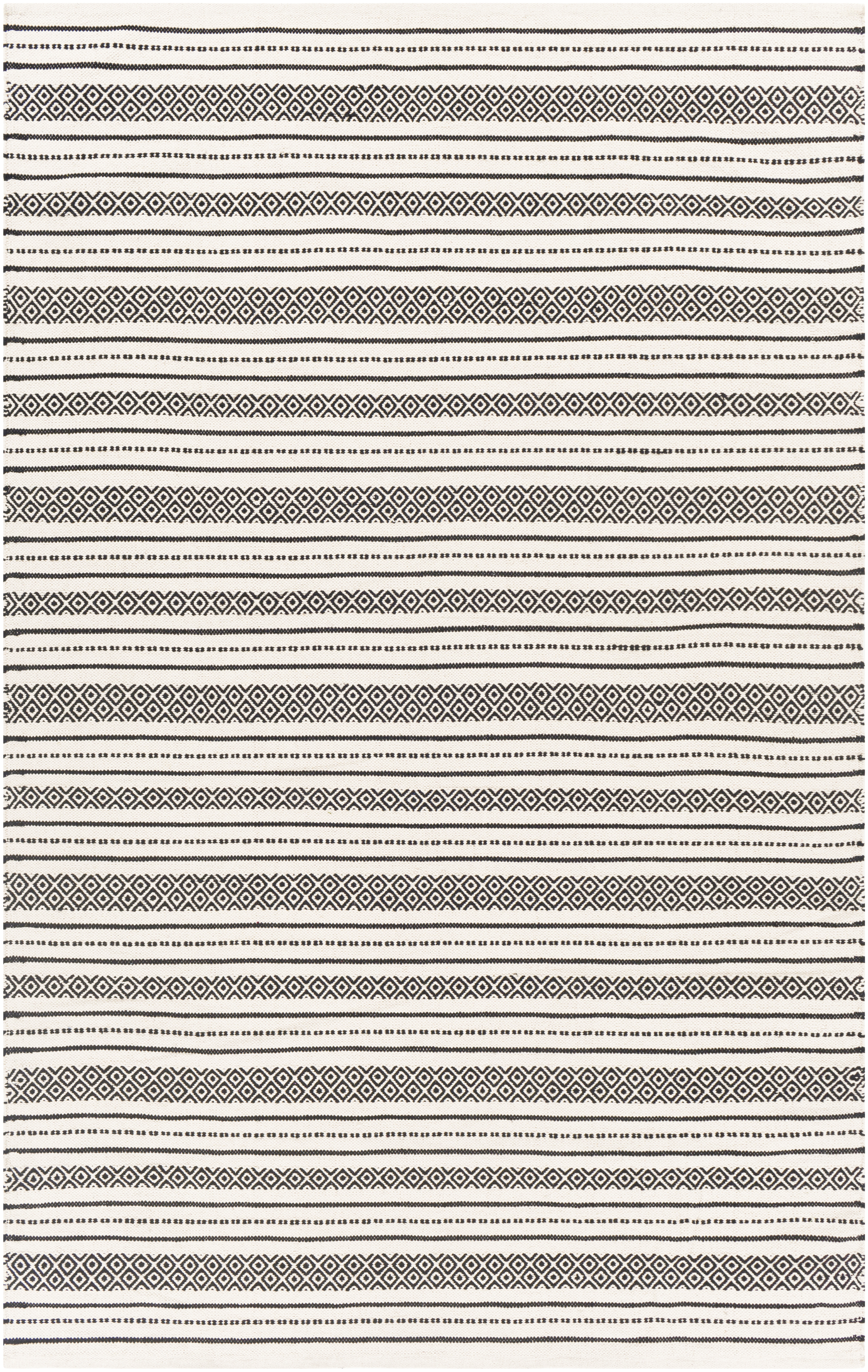 Osasuna 108 X 72 inch Light Grey Rug in 6 X 9, Rectangle