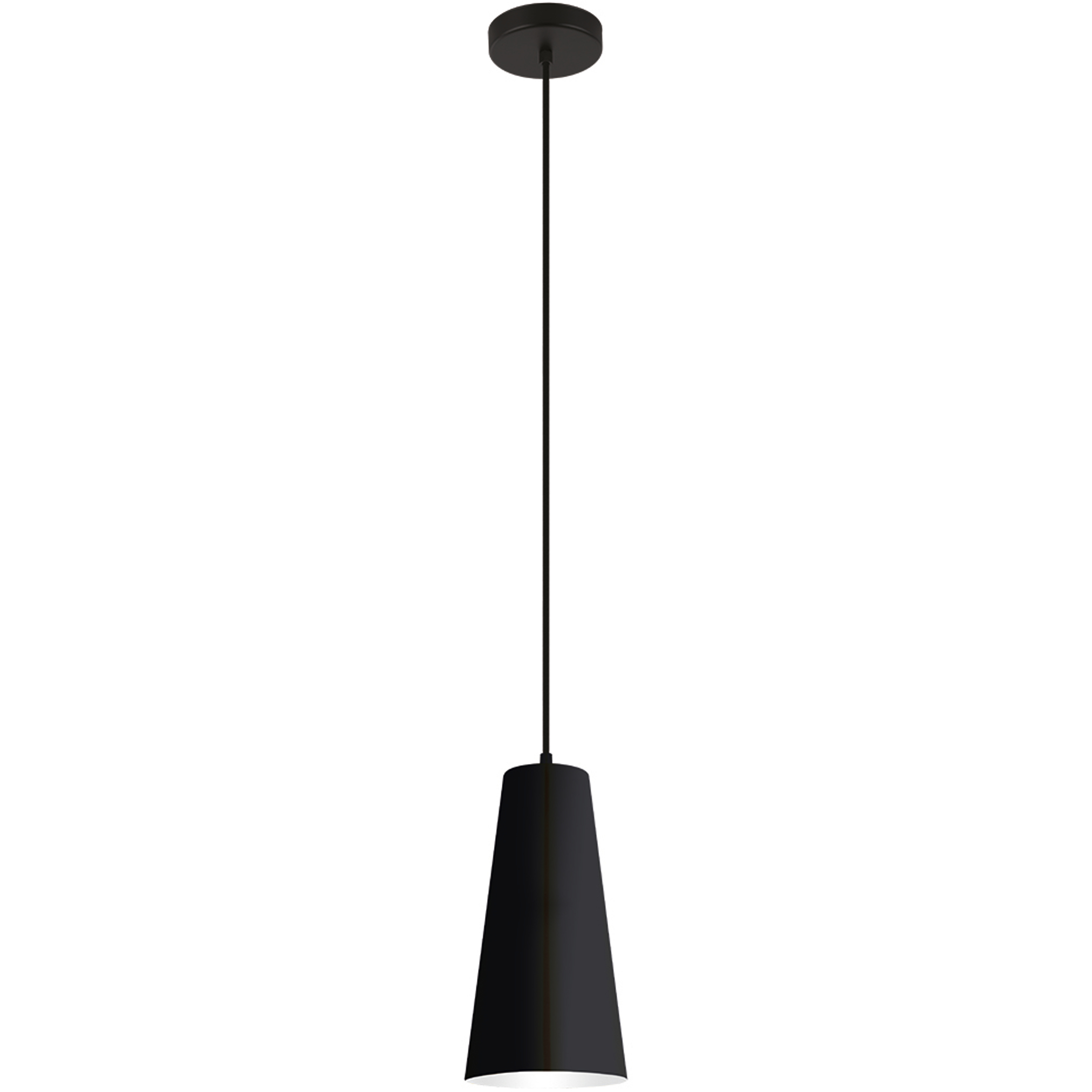Pratella 1 Light 5.4 inch Structured Black Mini Pendant Ceiling Light