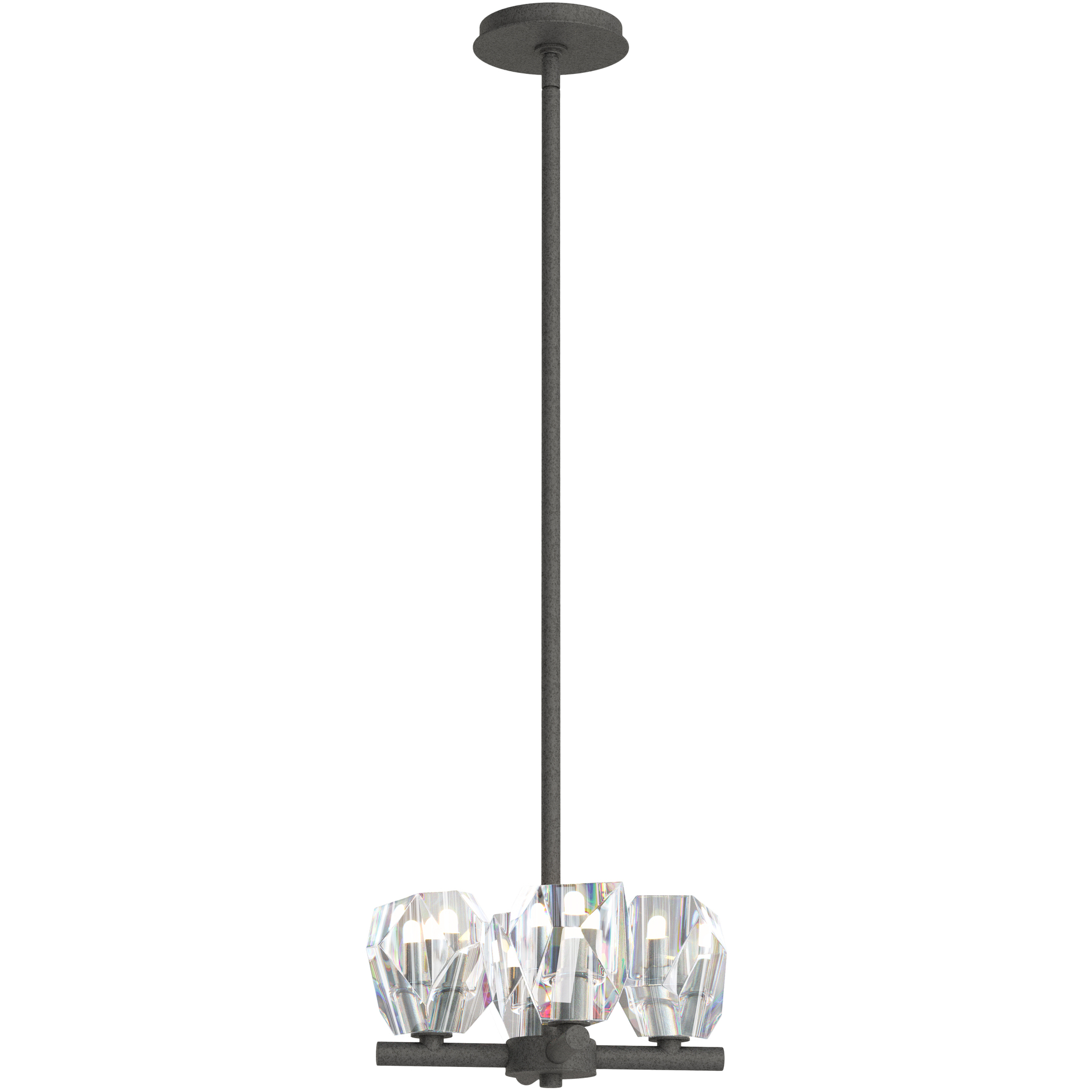 Gatsby 4 Light 11.6 inch Natural Iron Semi-Flush/Pendant Ceiling Light