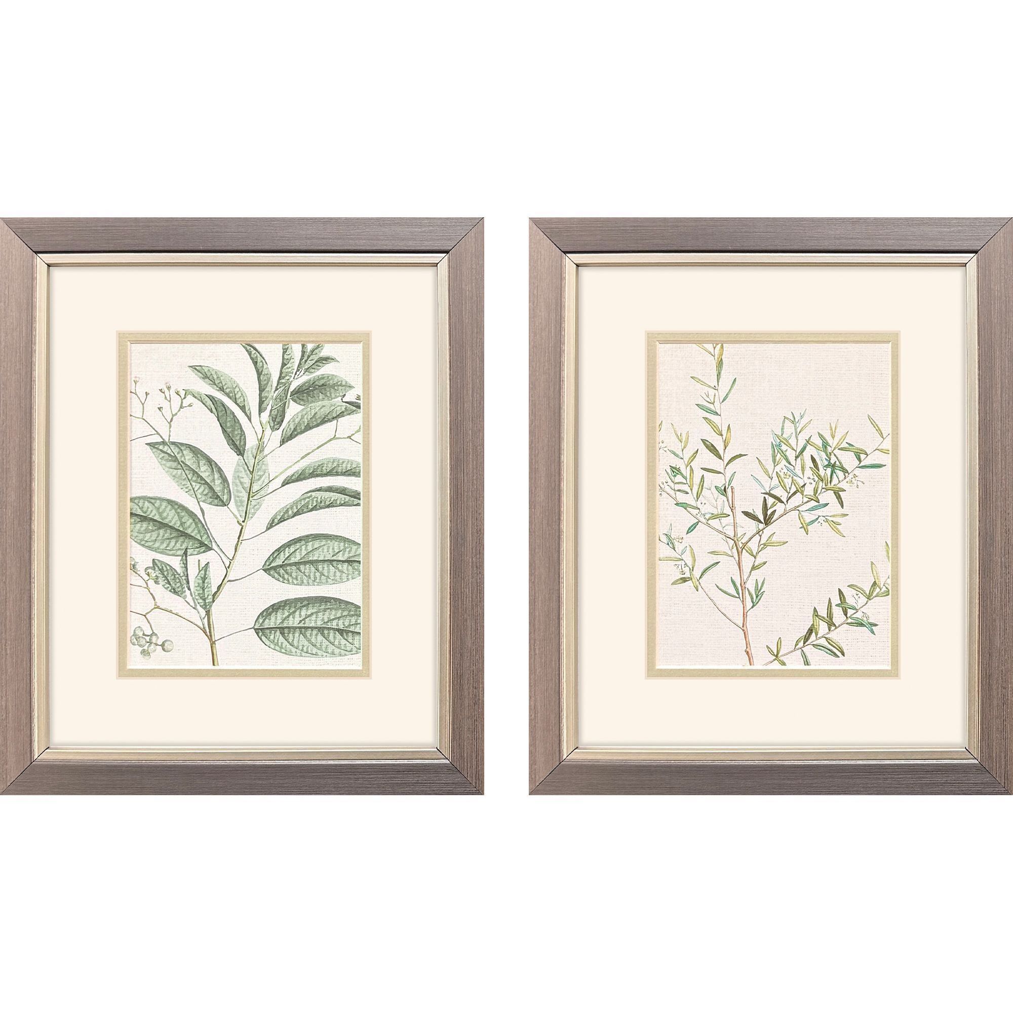 Propac Green and Beige Framed Art, Propac