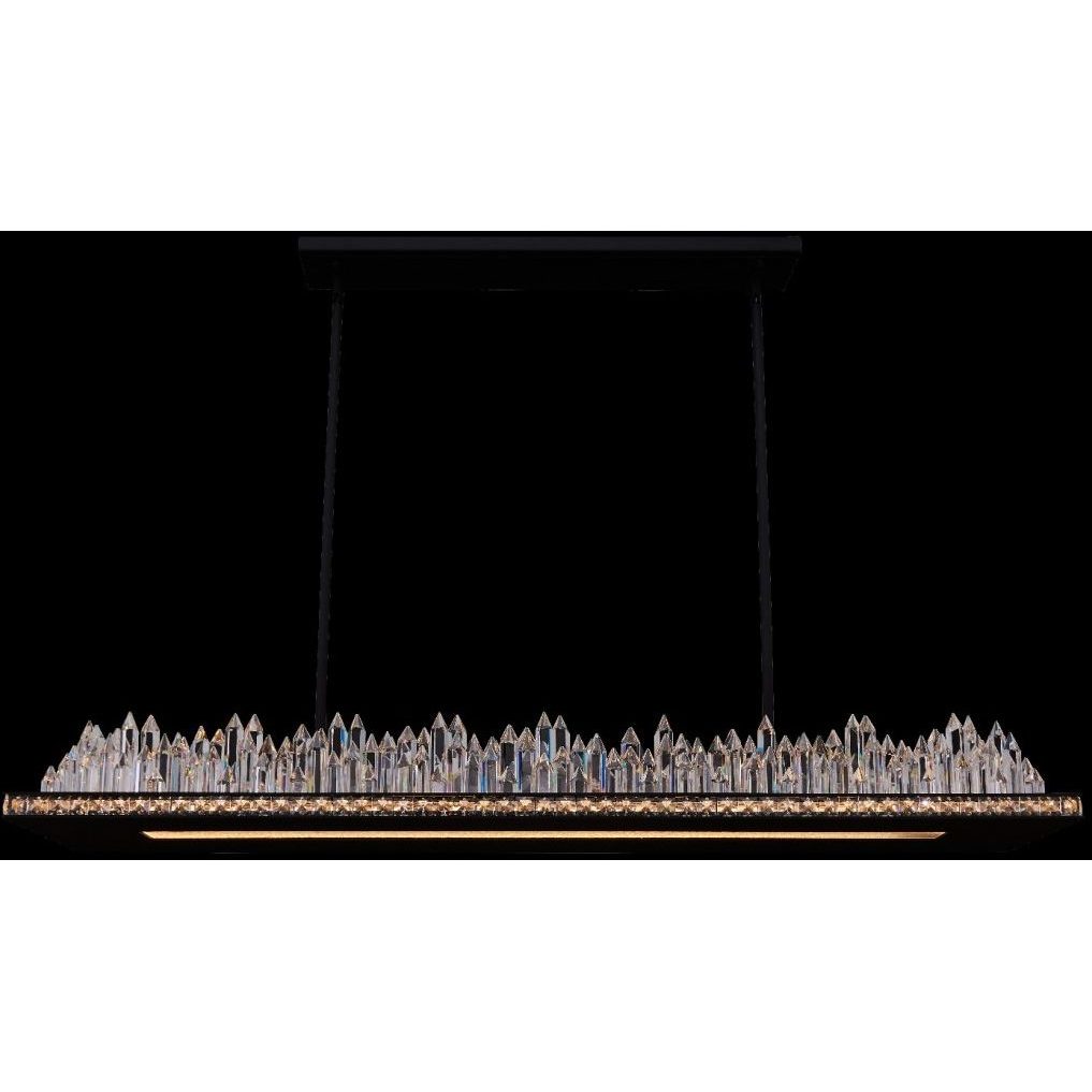 Orizzonte Island Light Ceiling Light in Matte Black