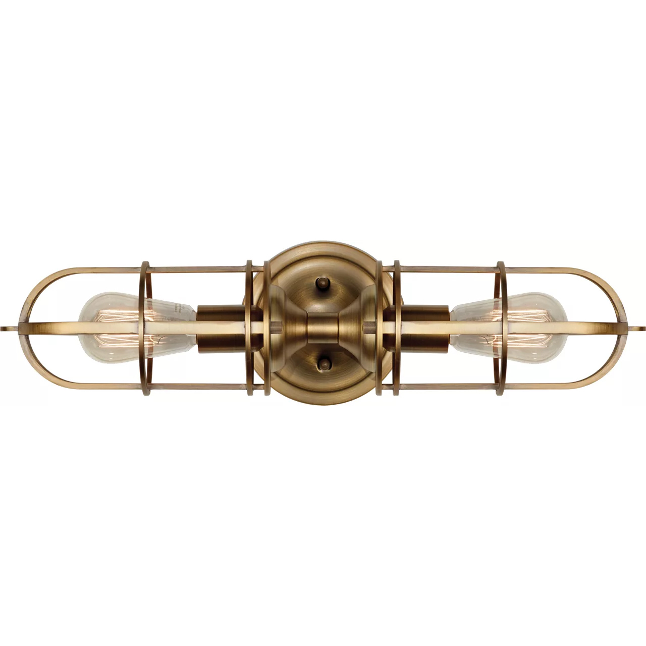 Urban Renewal 2 Light 5.5 inch Dark Antique Brass Wall Bath Vanity Wall Light