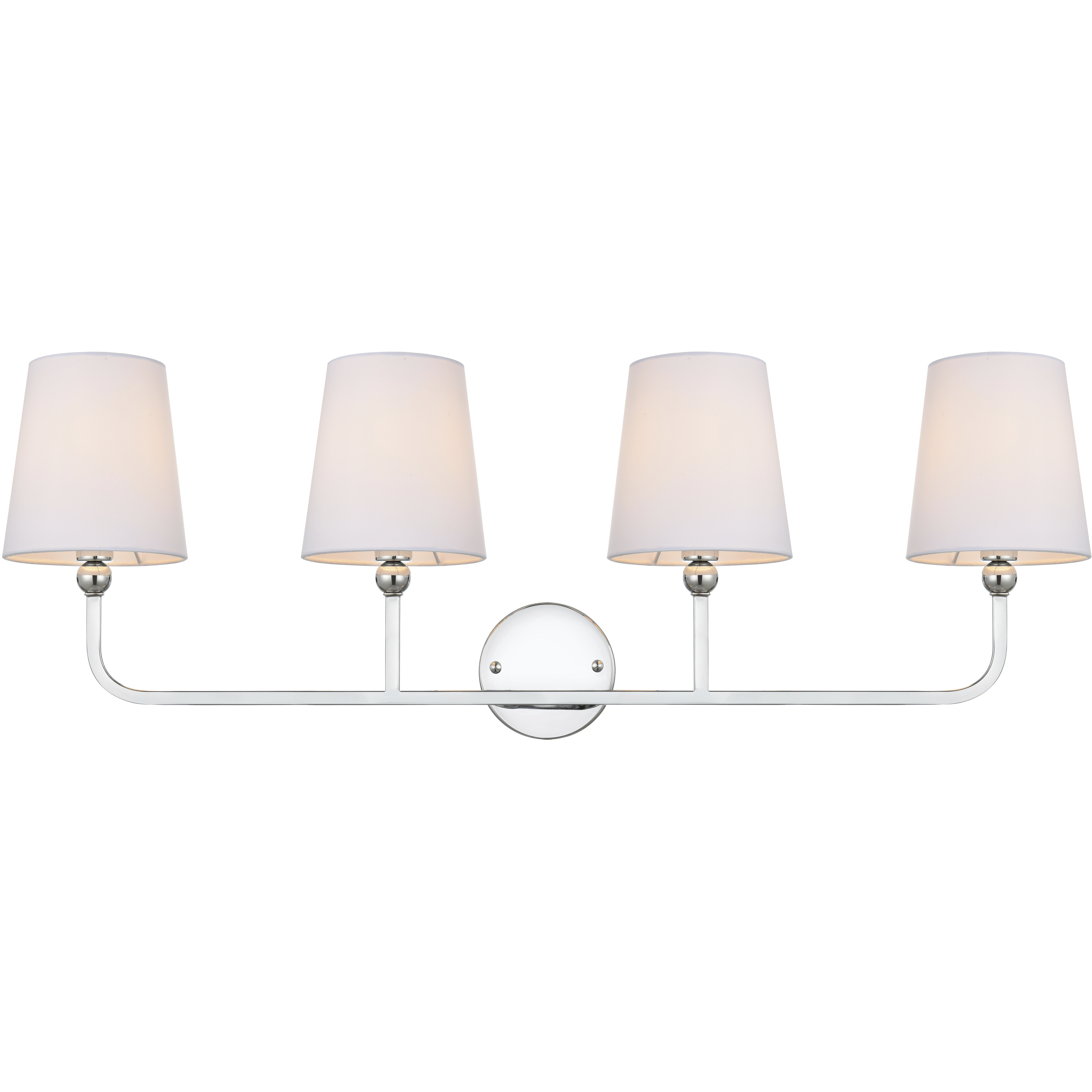 Colson 4 Light 36 inch Chrome Bath Sconce Wall Light