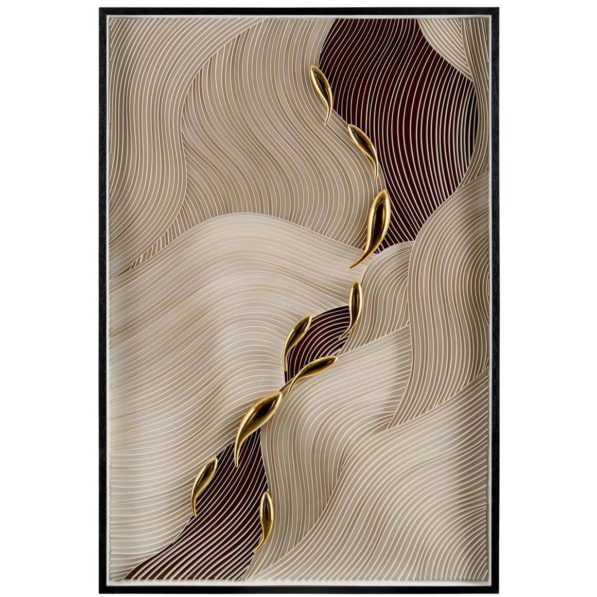 Wing's Dune Sea 47.25 X 31.5 inch Oils And Original Art, 3D