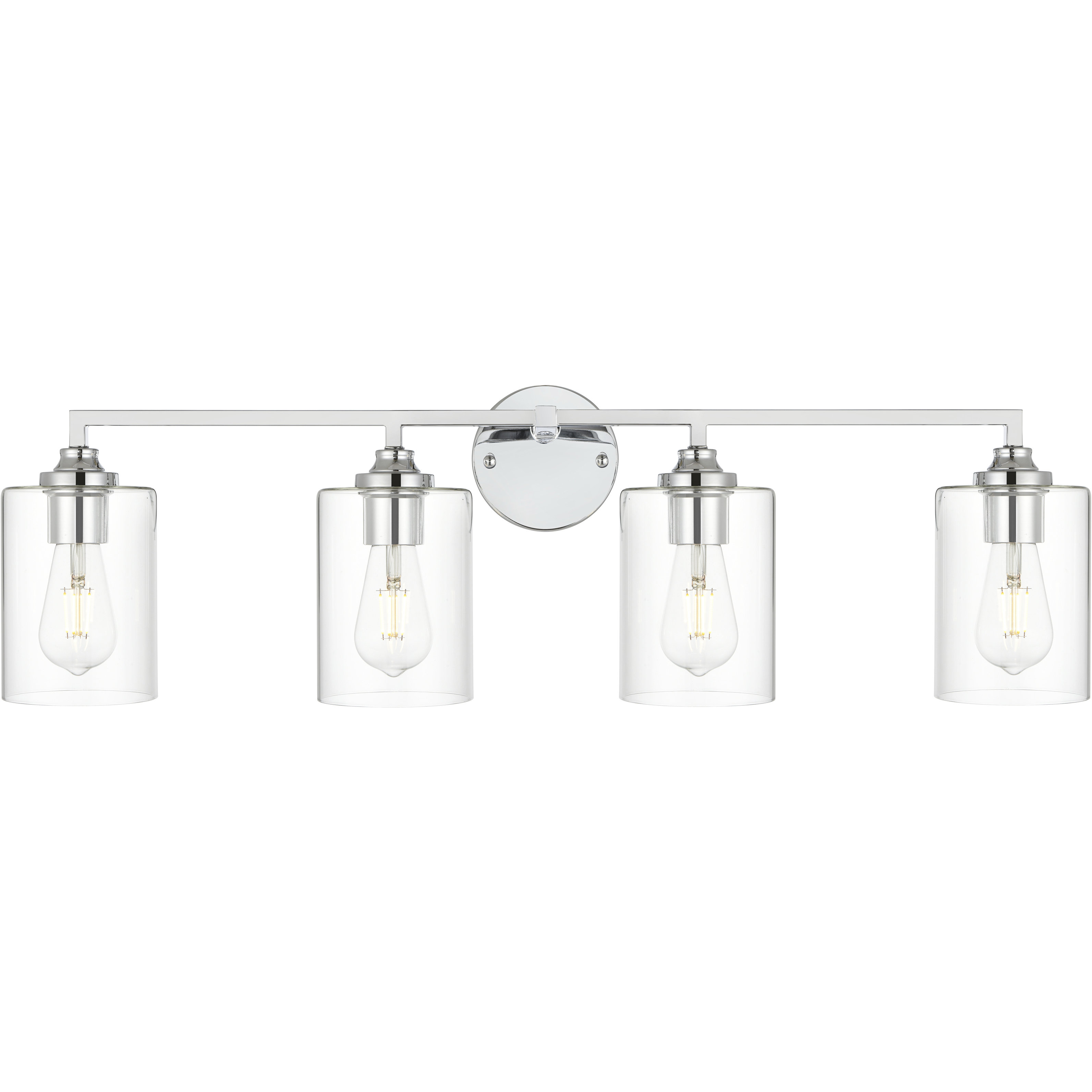 Mayson 4 Light 33 inch Chrome Bath Sconce Wall Light