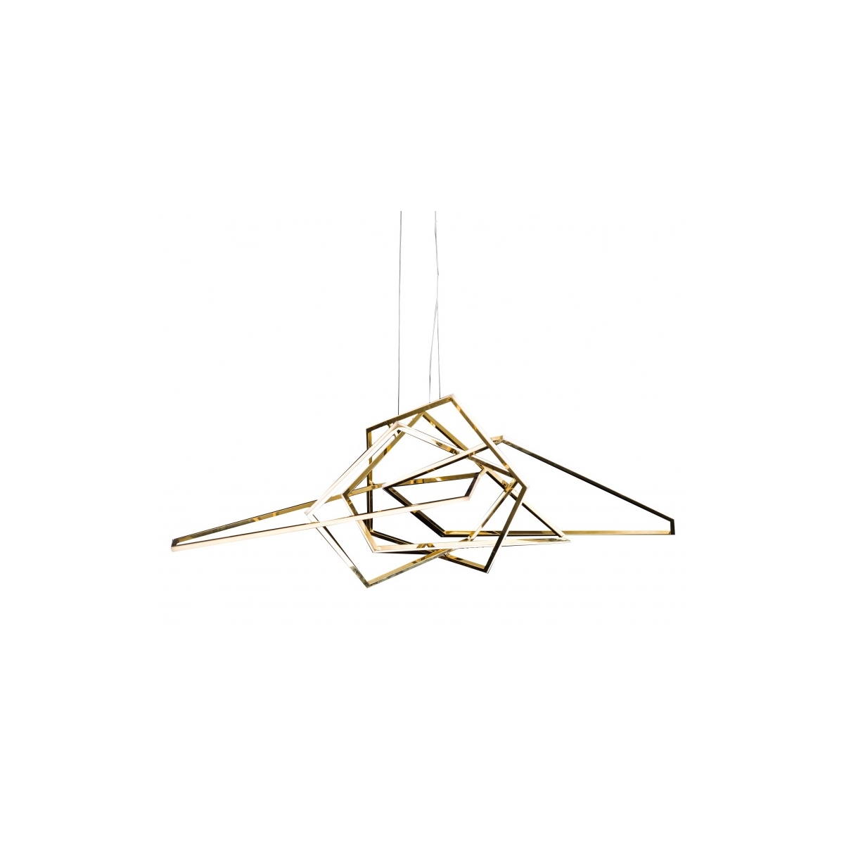 NL Series 38 inch Stainless Steel Gold Pendant Ceiling Light
