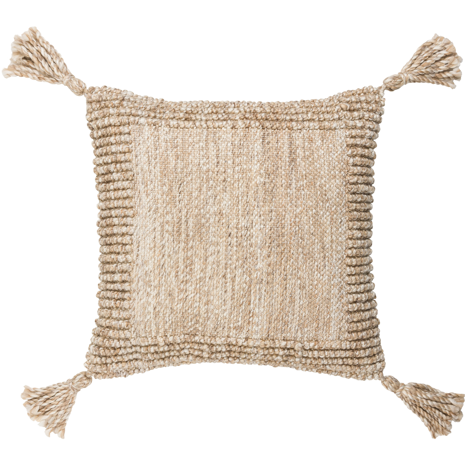 Alaric 20 X 20 inch Tan Accent Pillow