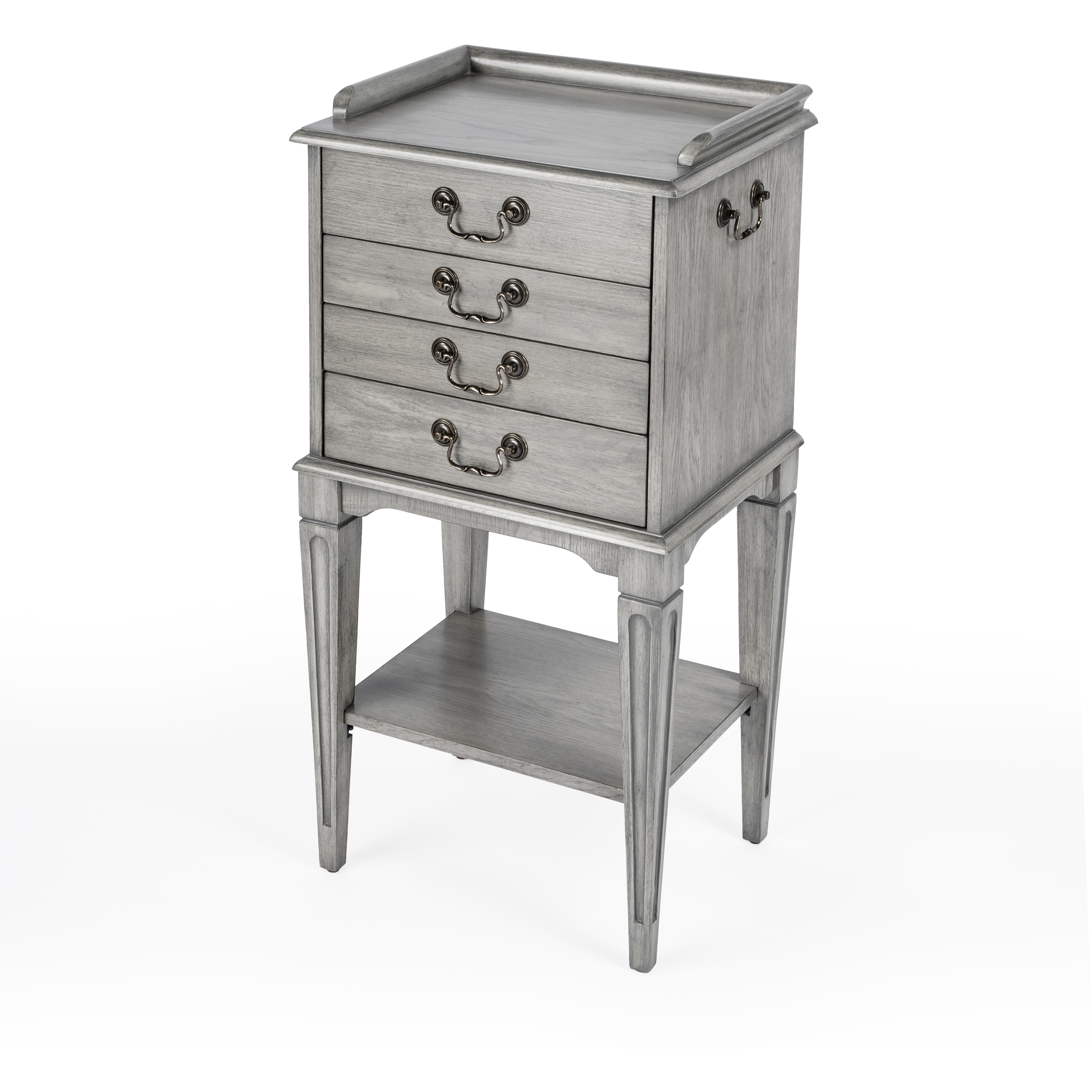 Hardwick 4-Drawer Chest in Gray