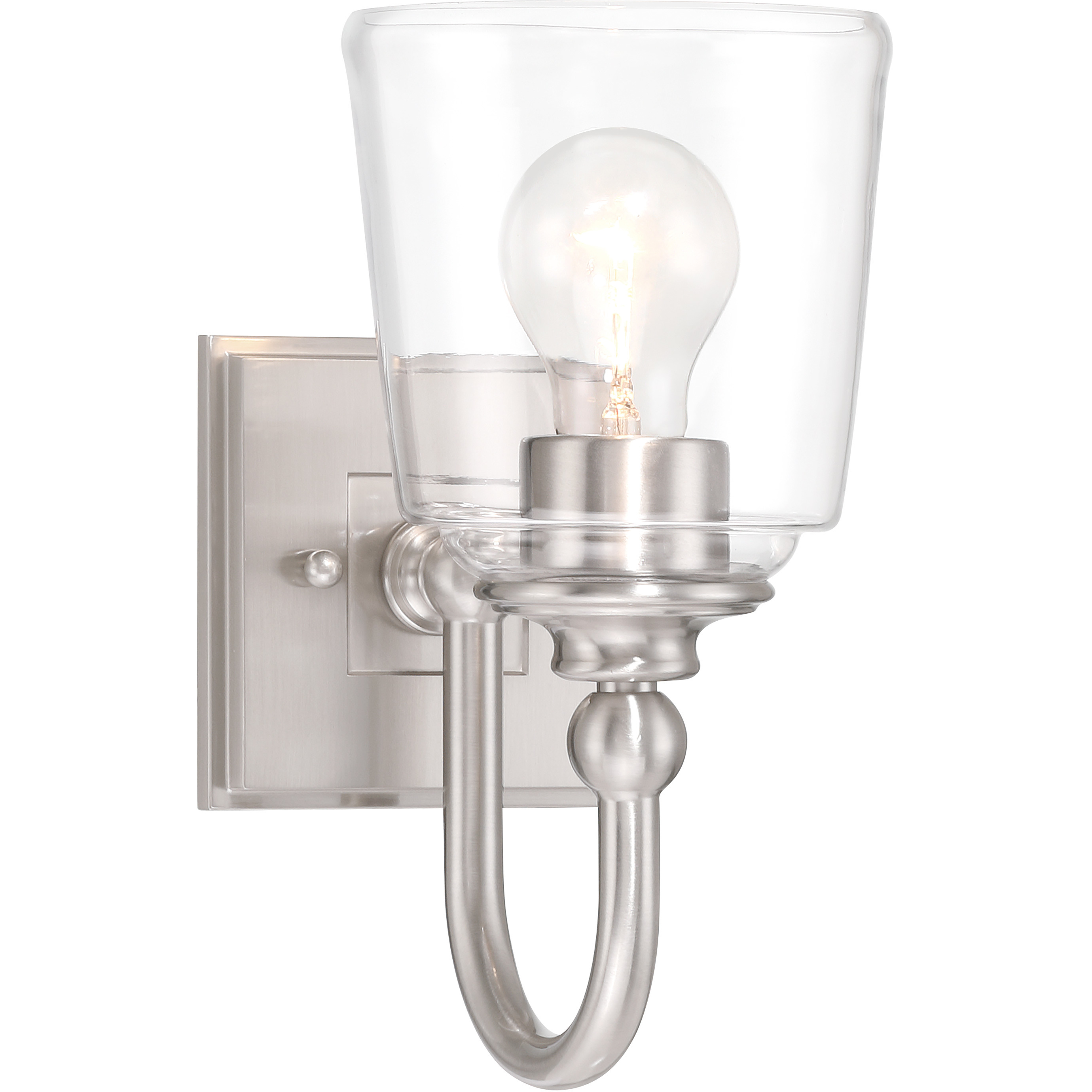 Antonia 1 Light 5.5 inch Brushed Nickel Bath Vanity Light Wall Light