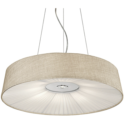 Signature LED 27.5 inch Chrome Pendant Ceiling Light