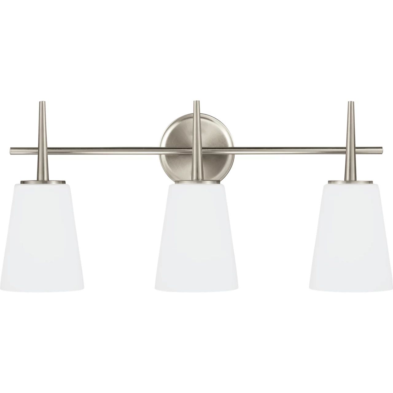 Driscoll 3 Light 24.5 inch Brushed Nickel Bath Vanity Wall Sconce Wall Light