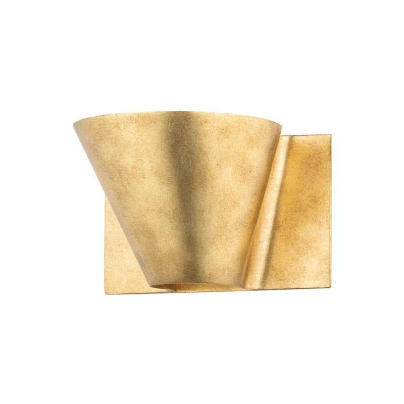 Reeve 1 Light 8 inch Vintage Gold Leaf Wall Sconce Wall Light