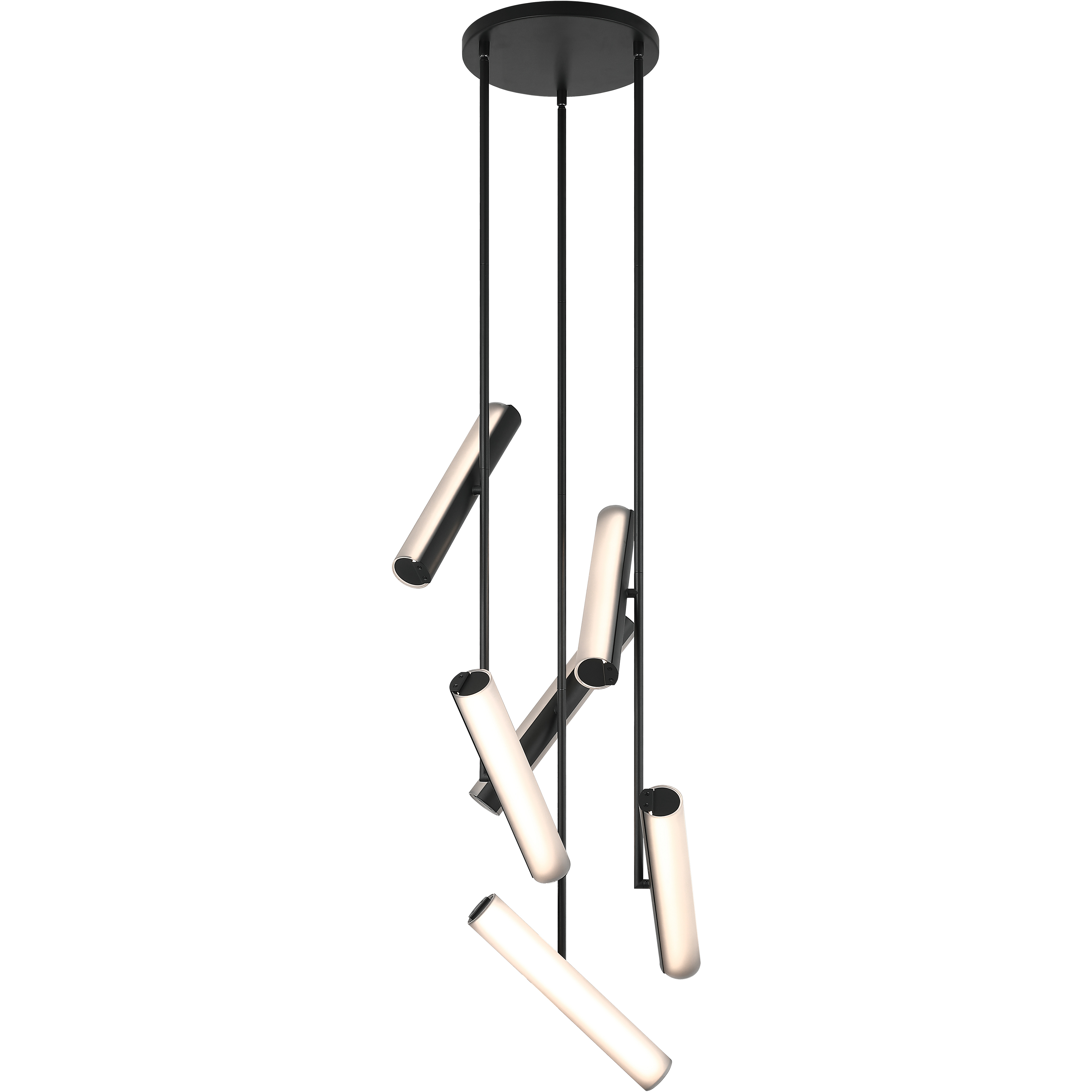 Axis LED 15.88 inch Matte Black Pendant Ceiling Light