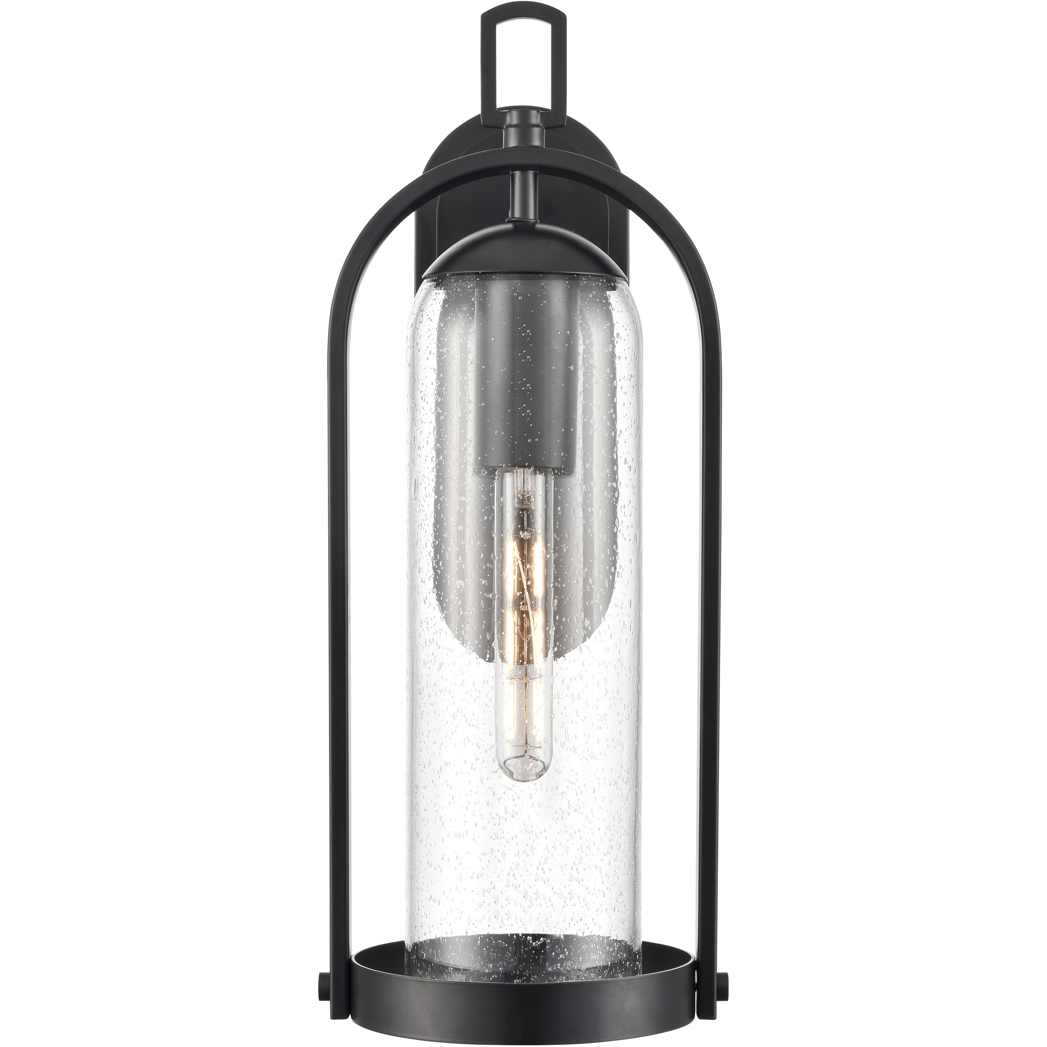 Luxio 1 Light 20 inch Powder Coated Black Outdoor Wall Sconce