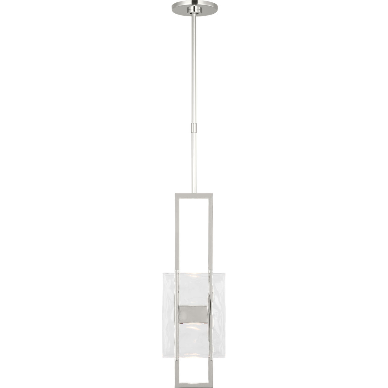 Mick De Giulio Duelle LED 4.8 inch Polished Nickel Pendant Ceiling Light