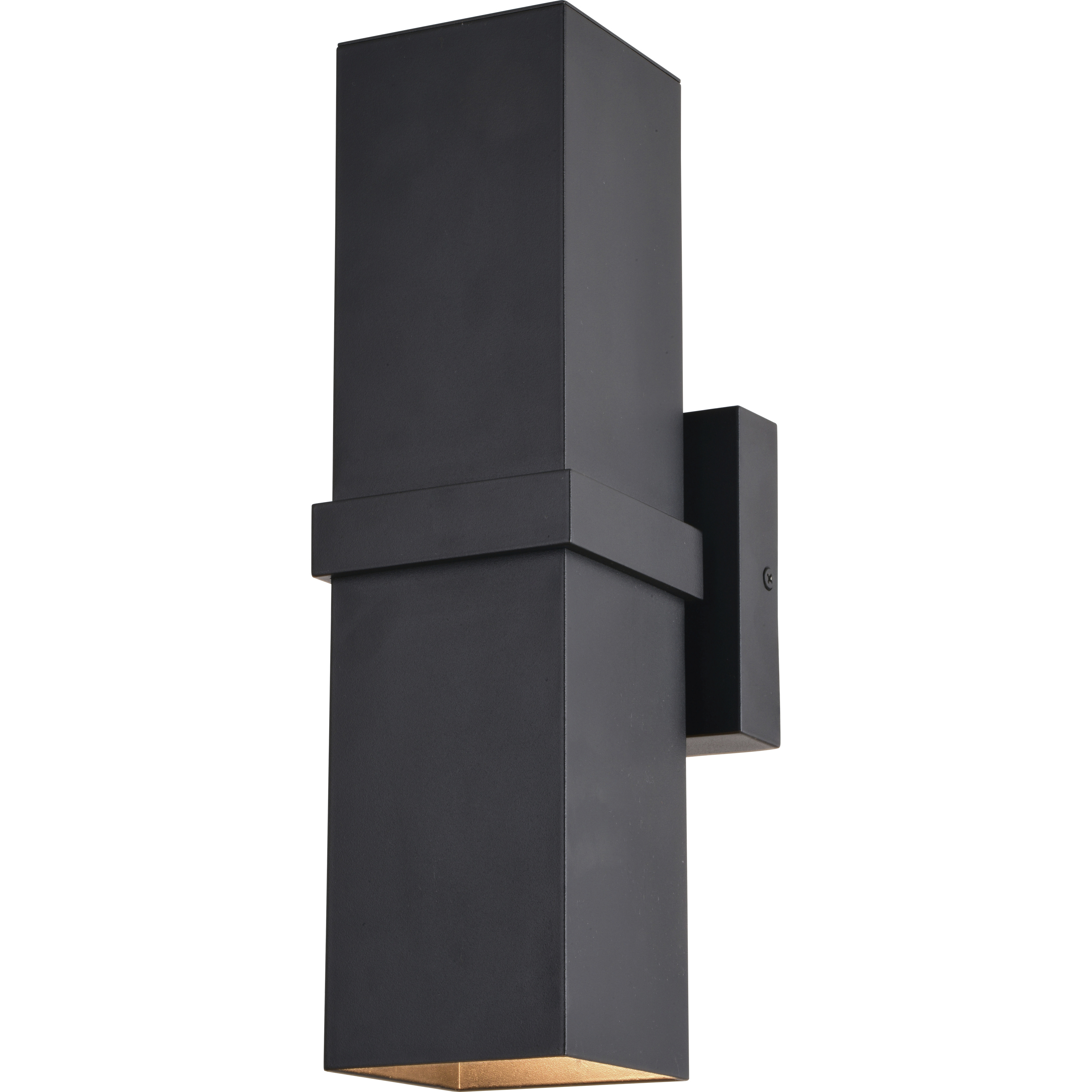 Lavage LED 14 inch Textured Black Outdoor Wall in 2
