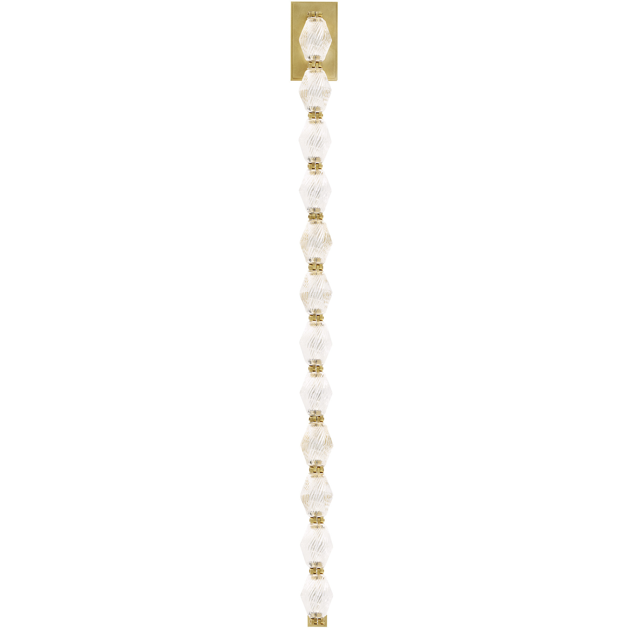 Sean Lavin Collier LED Natural Brass ADA Wall Sconce Wall Light, Integrated LED