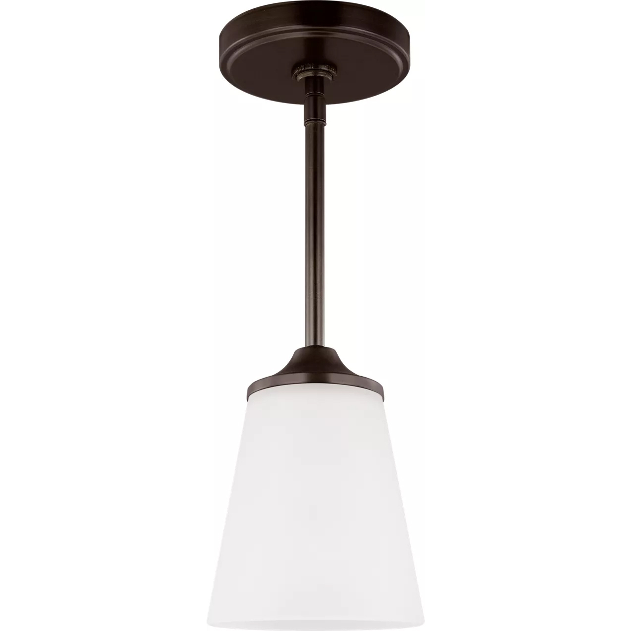 Hanford 1 Light 5.13 inch Bronze Pendant Ceiling Light