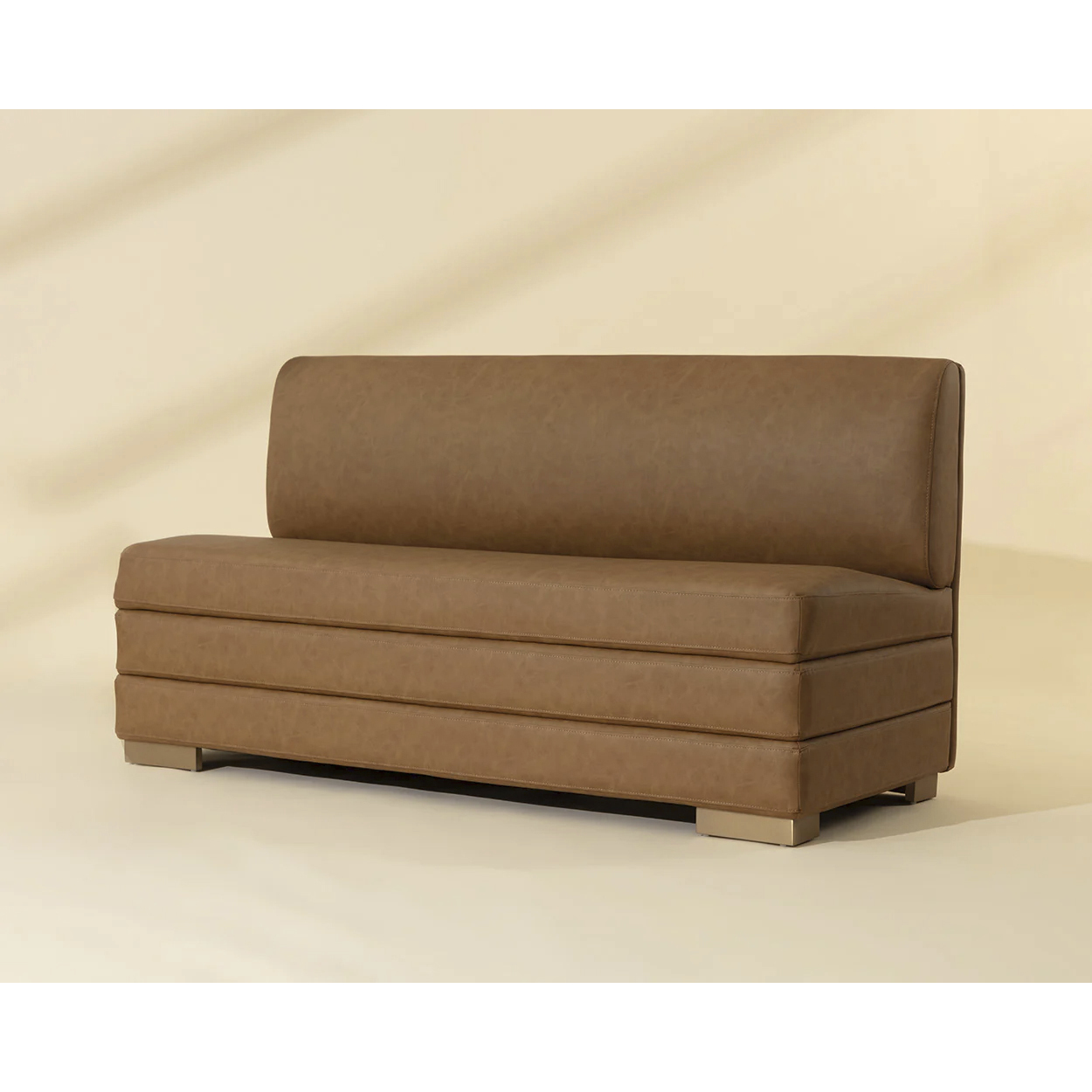 Radcliff Milliken Cognac Banquette