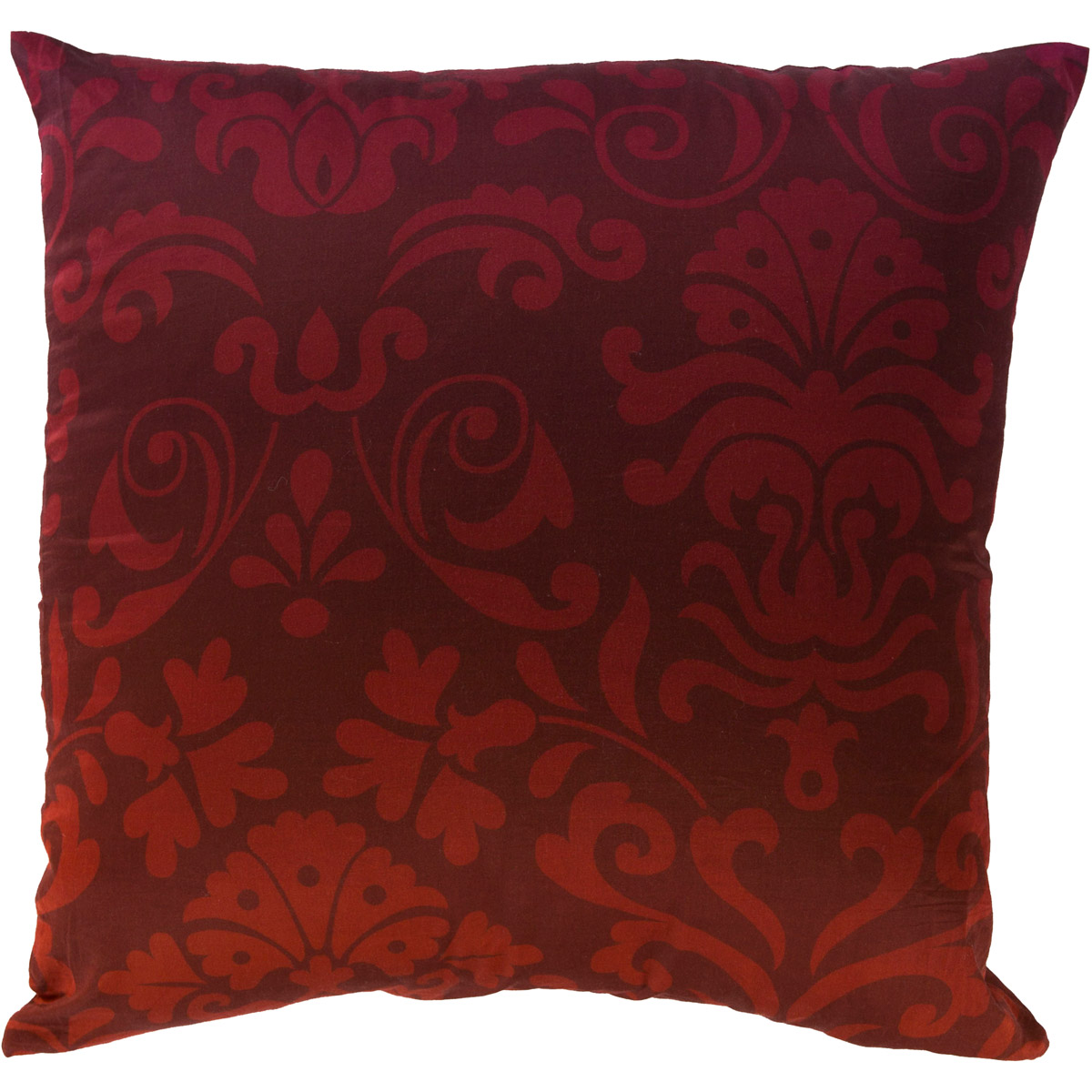 Elizabeth 22 inch Dark Purple, Burgundy Pillow Kit