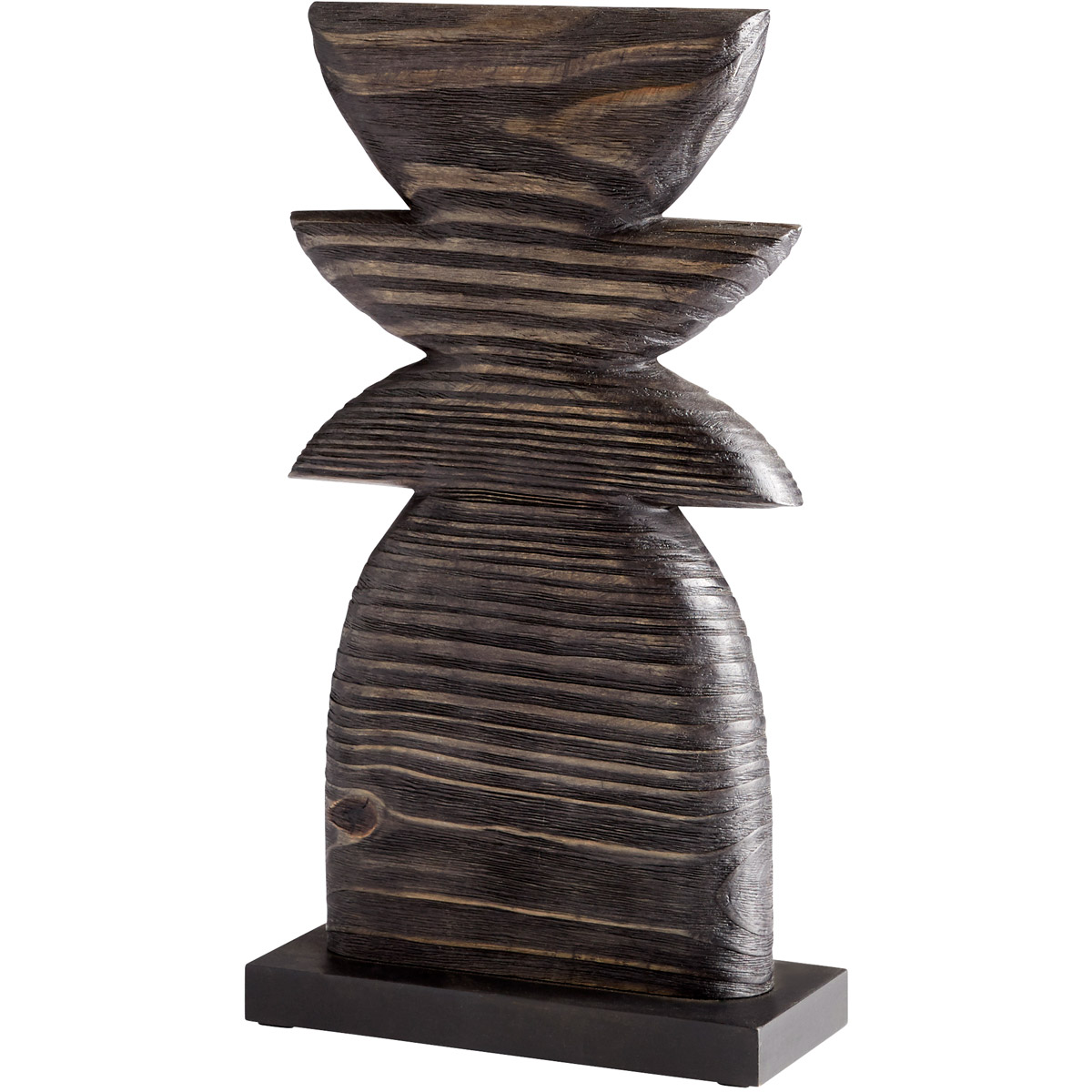 Dark 16.5 X 9 inch Sculpture, Crescent